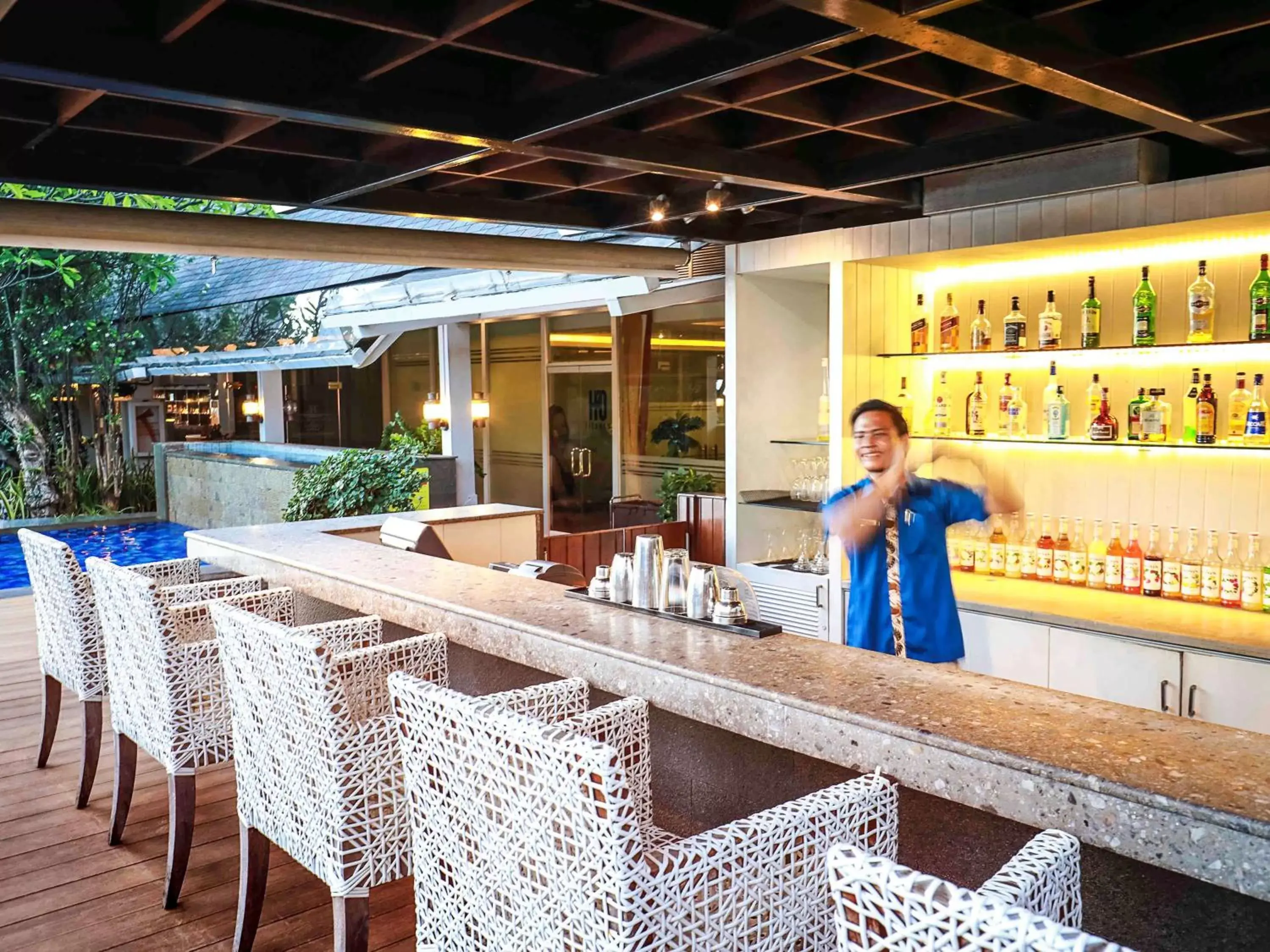 Lounge or bar, Lounge/Bar in The Kuta Beach Heritage Hotel - Managed by Accor