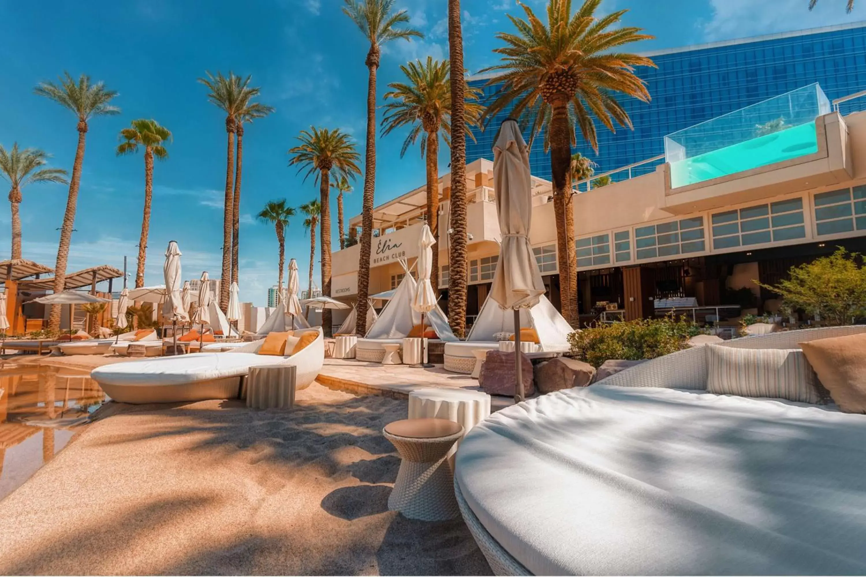 Pool view, Swimming Pool in Virgin Hotels Las Vegas, Curio Collection by Hilton