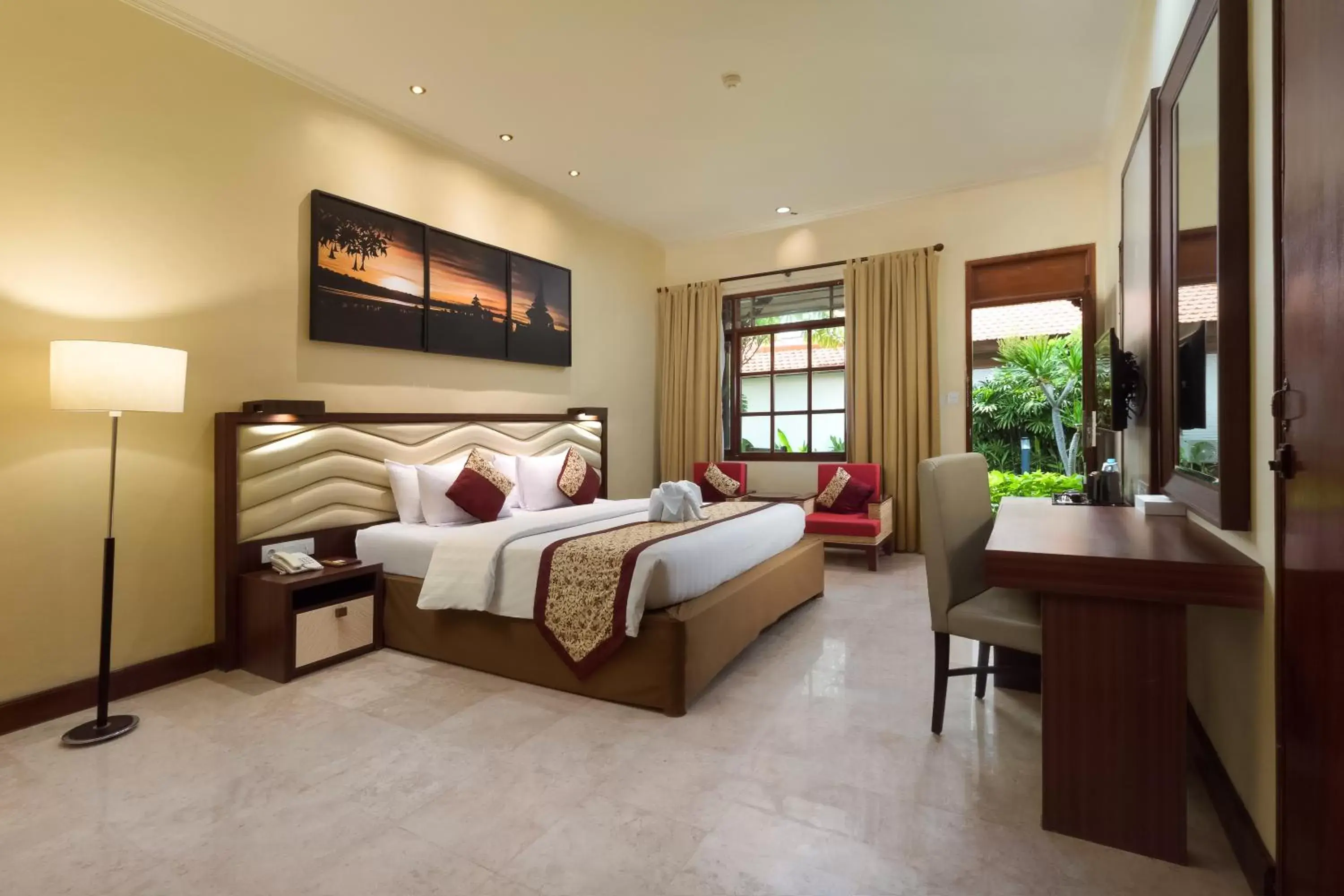 Bedroom in Grand Istana Rama Hotel