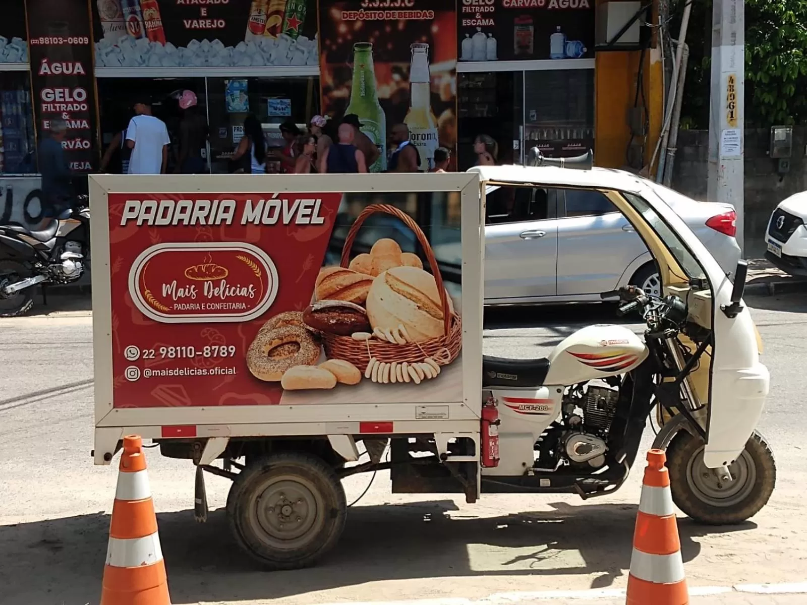 Food in Apartamento no Golden Lake - pé na areia, agua de côco e cervejinha