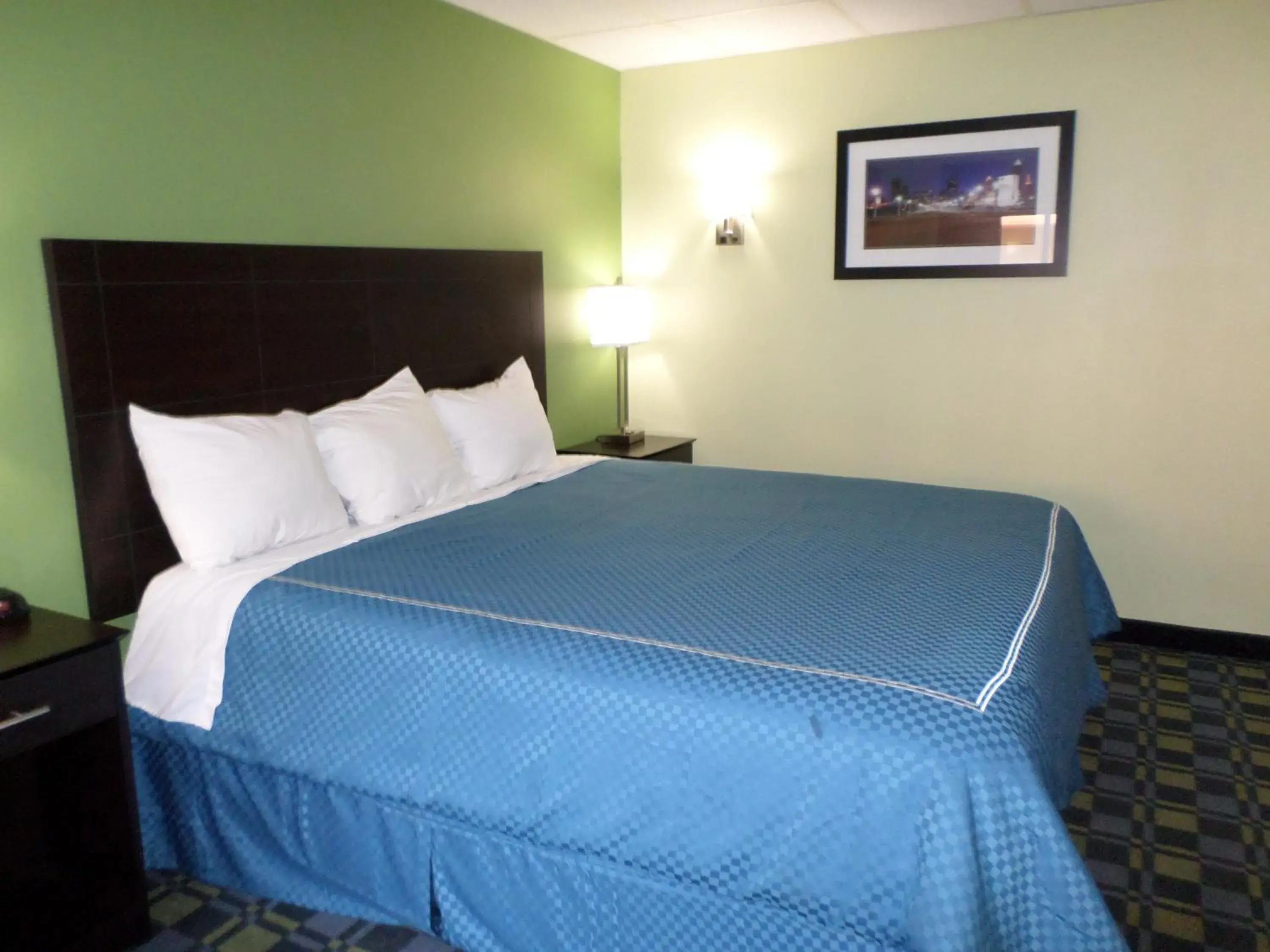 Bed in Travelodge by Wyndham Cleveland Lakewood