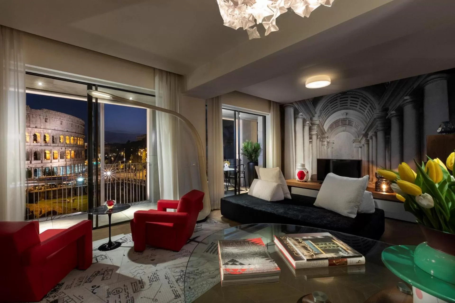 Living room in Hotel Palazzo Manfredi – Small Luxury Hotels of the World