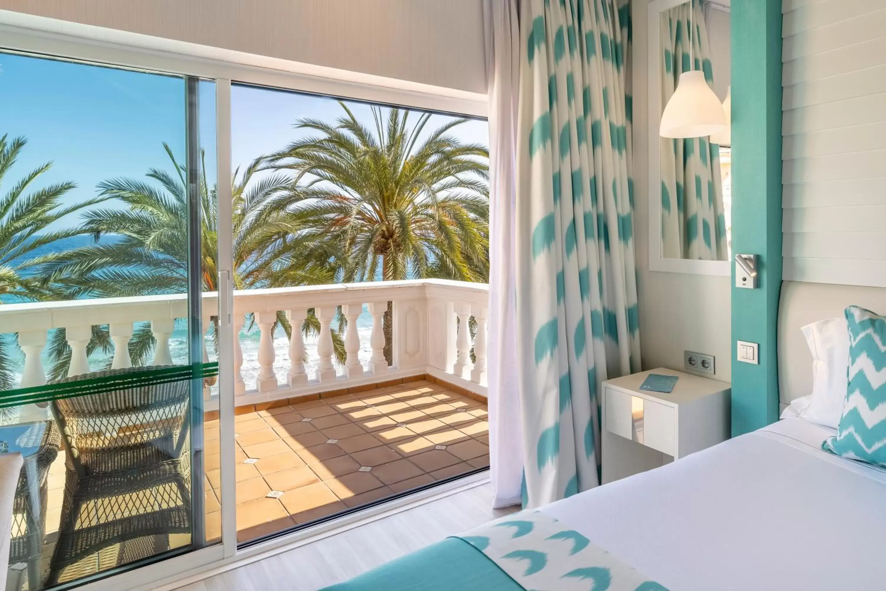 Balcony/Terrace, Bed in Nixe Palace Balcony/Terrace, Bed in Nixe Palace