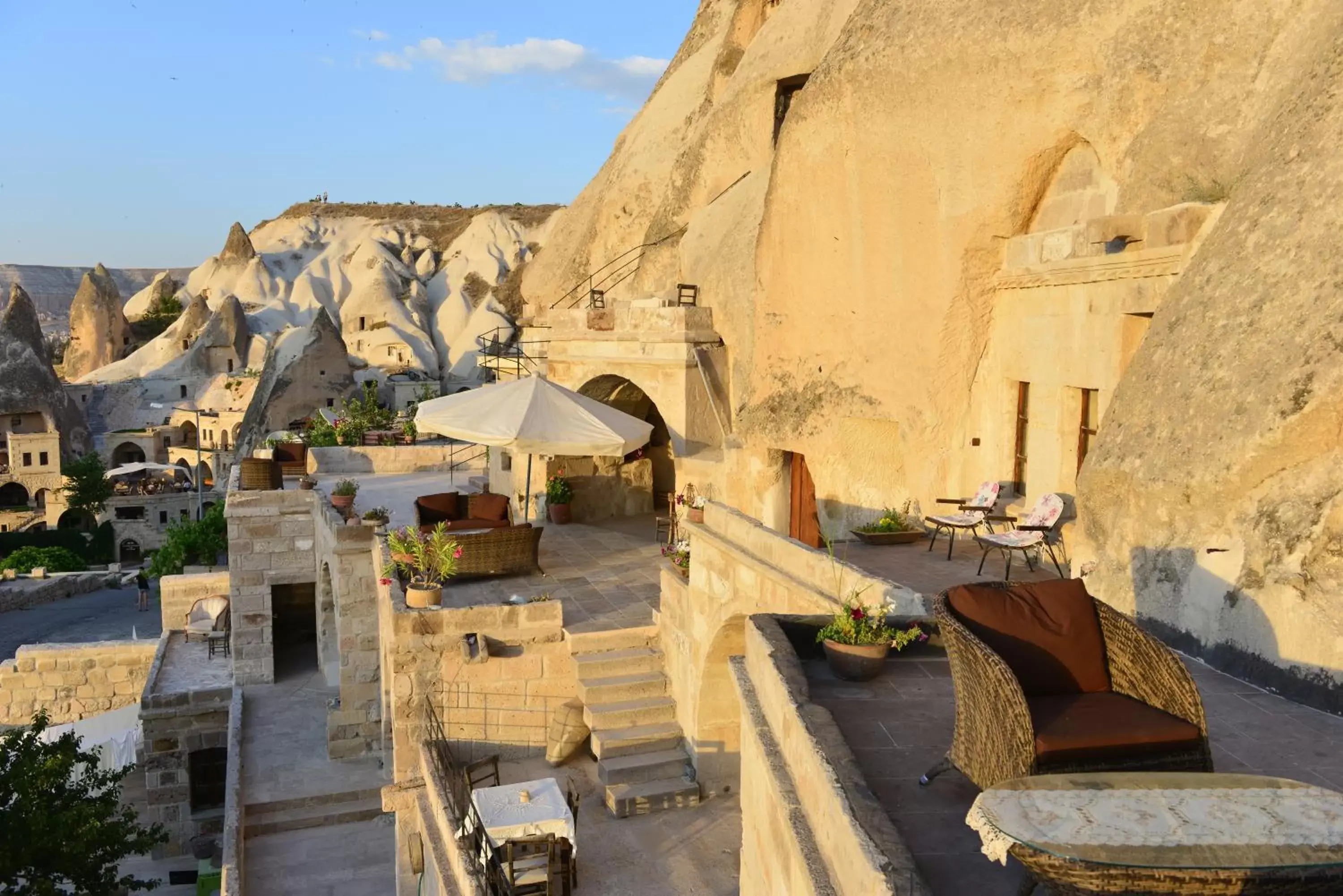 Balcony/Terrace in Village Cave House Hotel