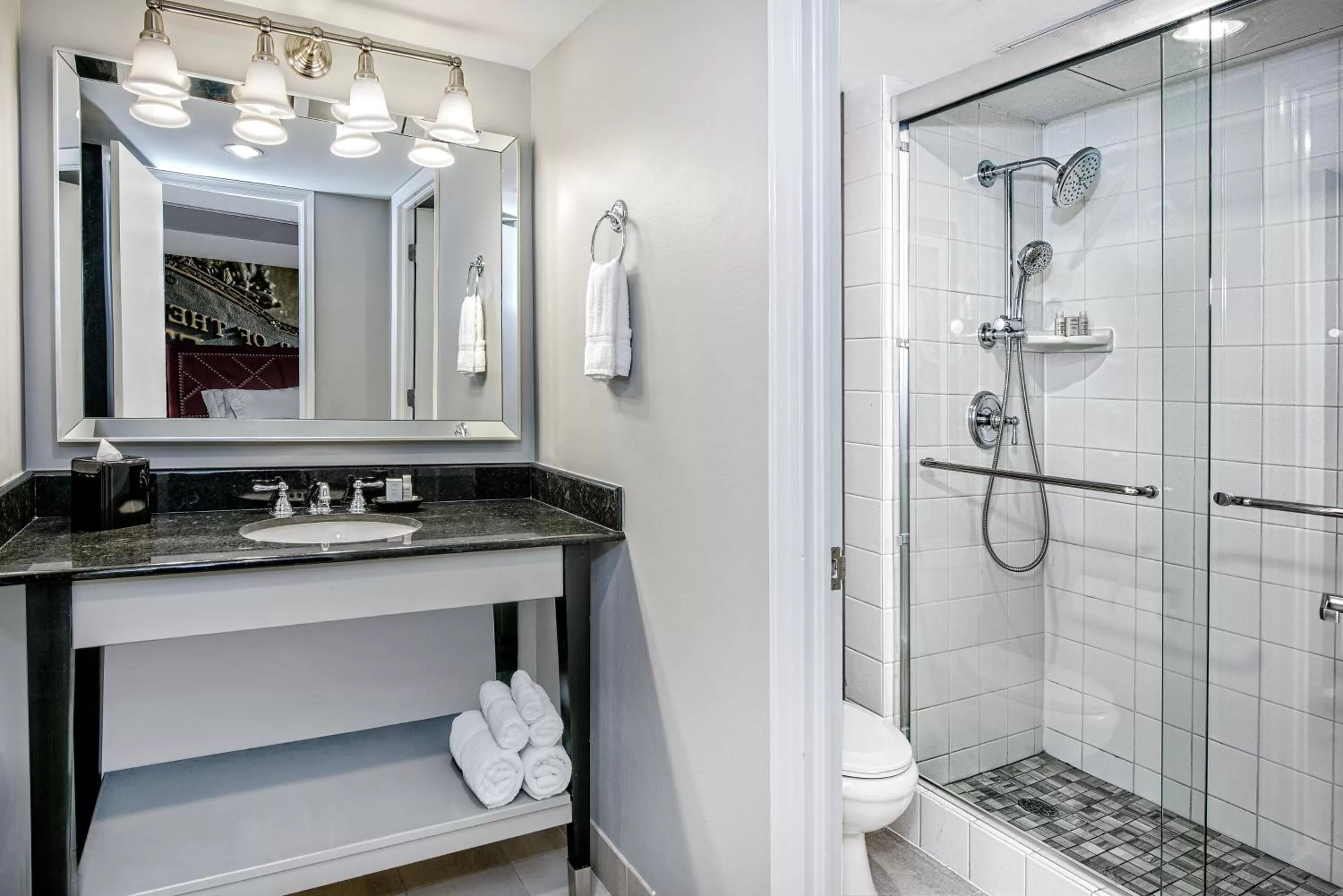 Bathroom in Hotel Indigo Dallas Downtown by IHG