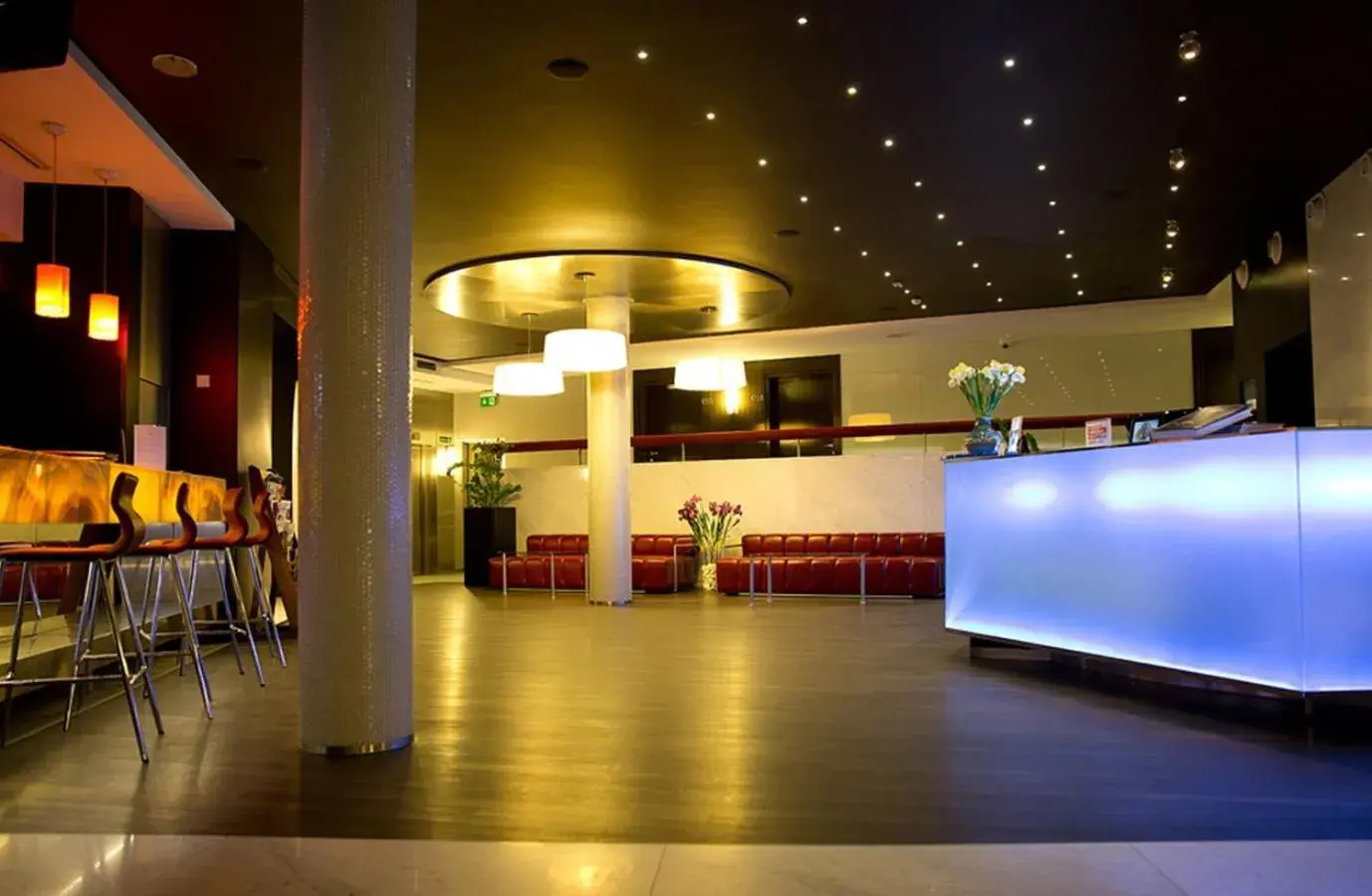 Lobby or reception in Blue Swan