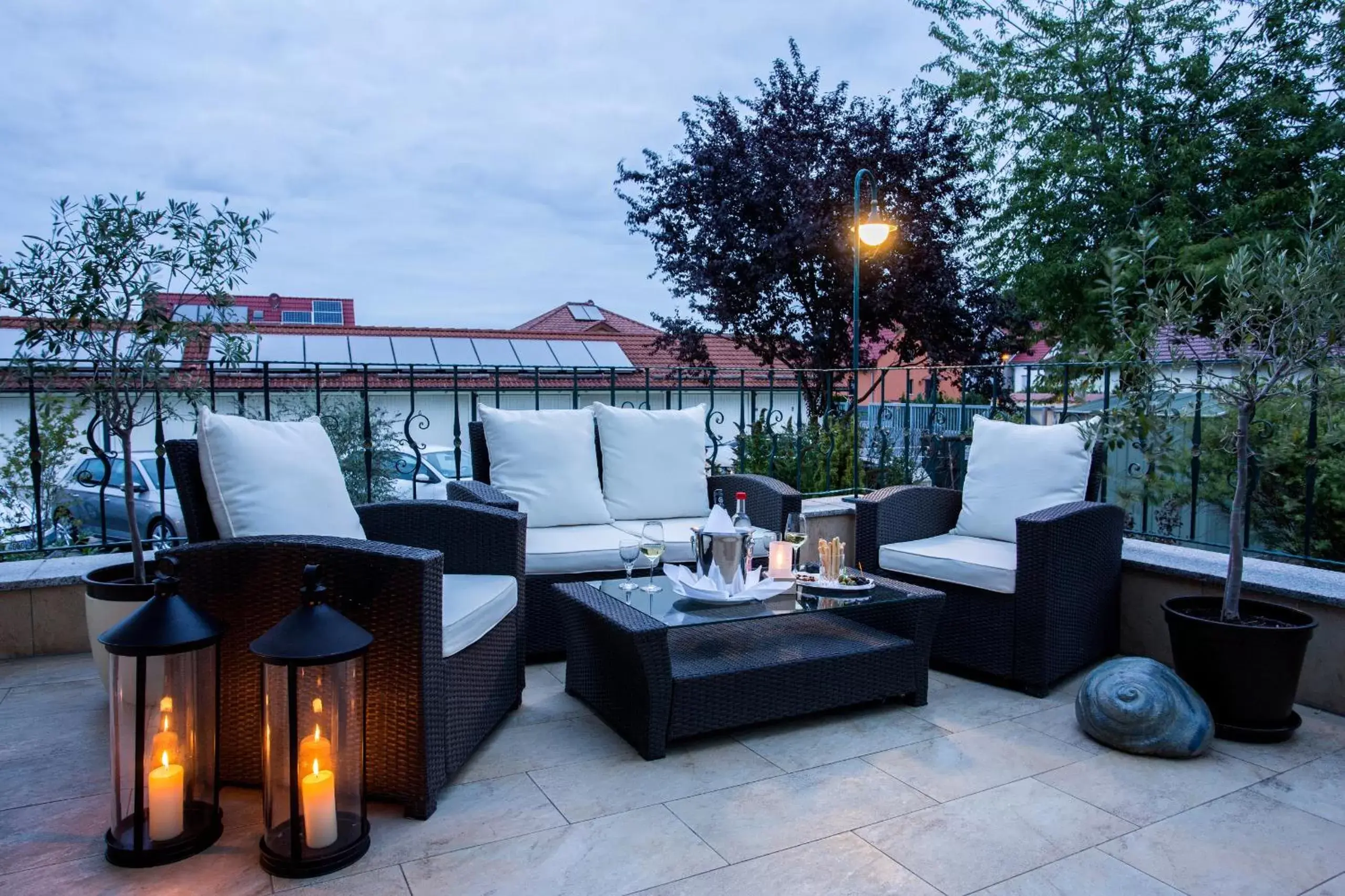 Balcony/Terrace in Hotel Linderhof