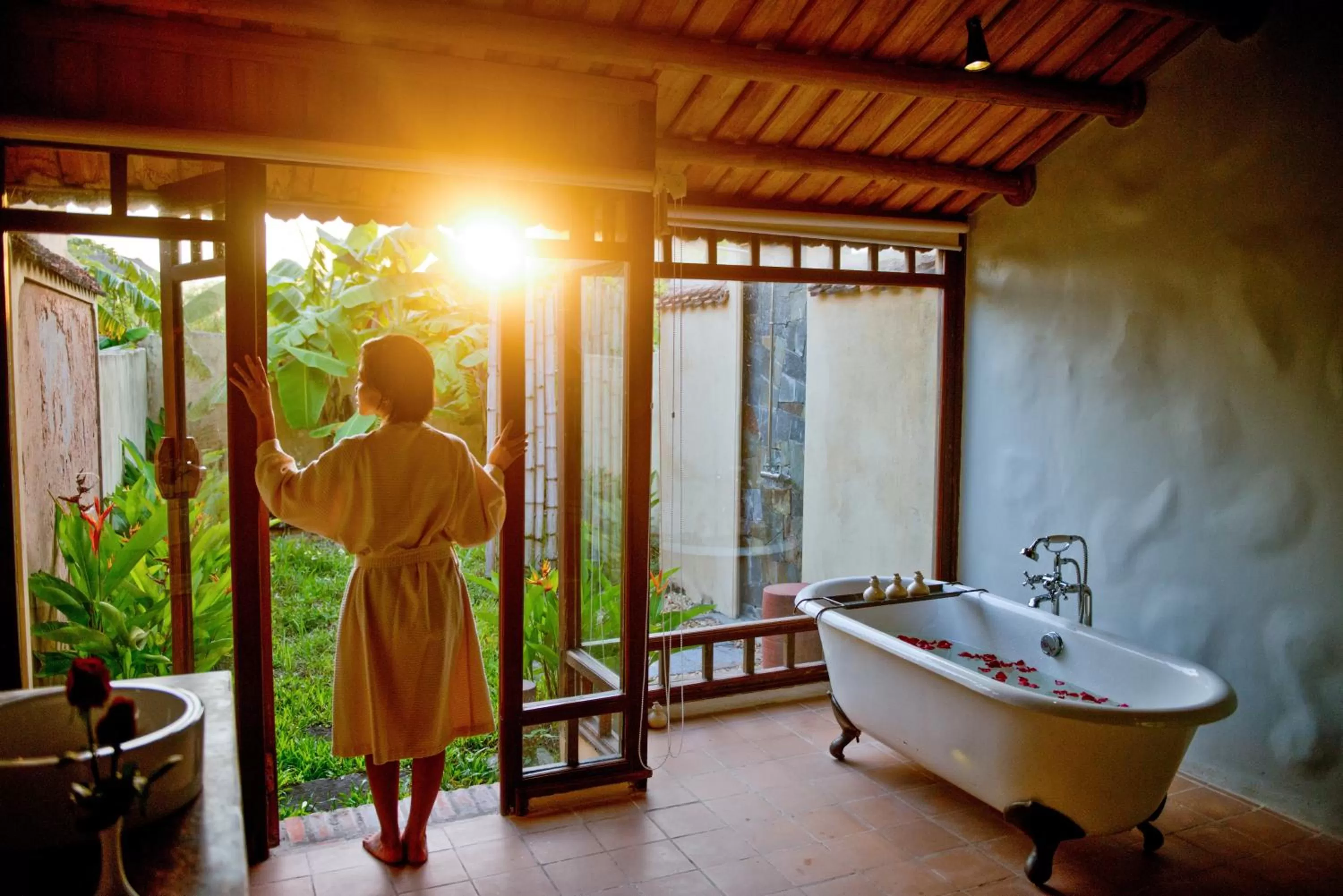 Bathroom in Emeralda Resort Ninh Binh