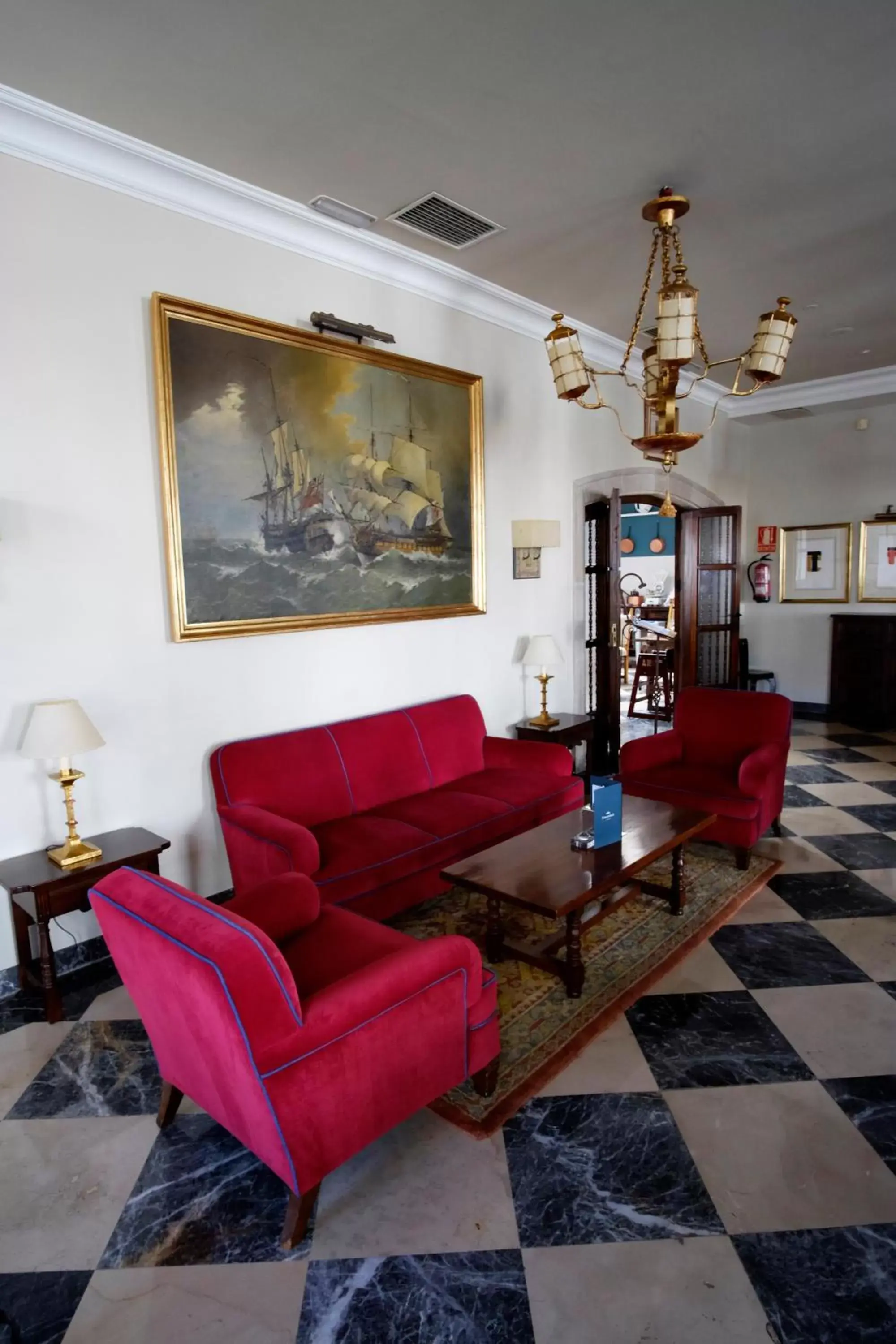 Lounge or bar, Seating Area in Parador de Ferrol