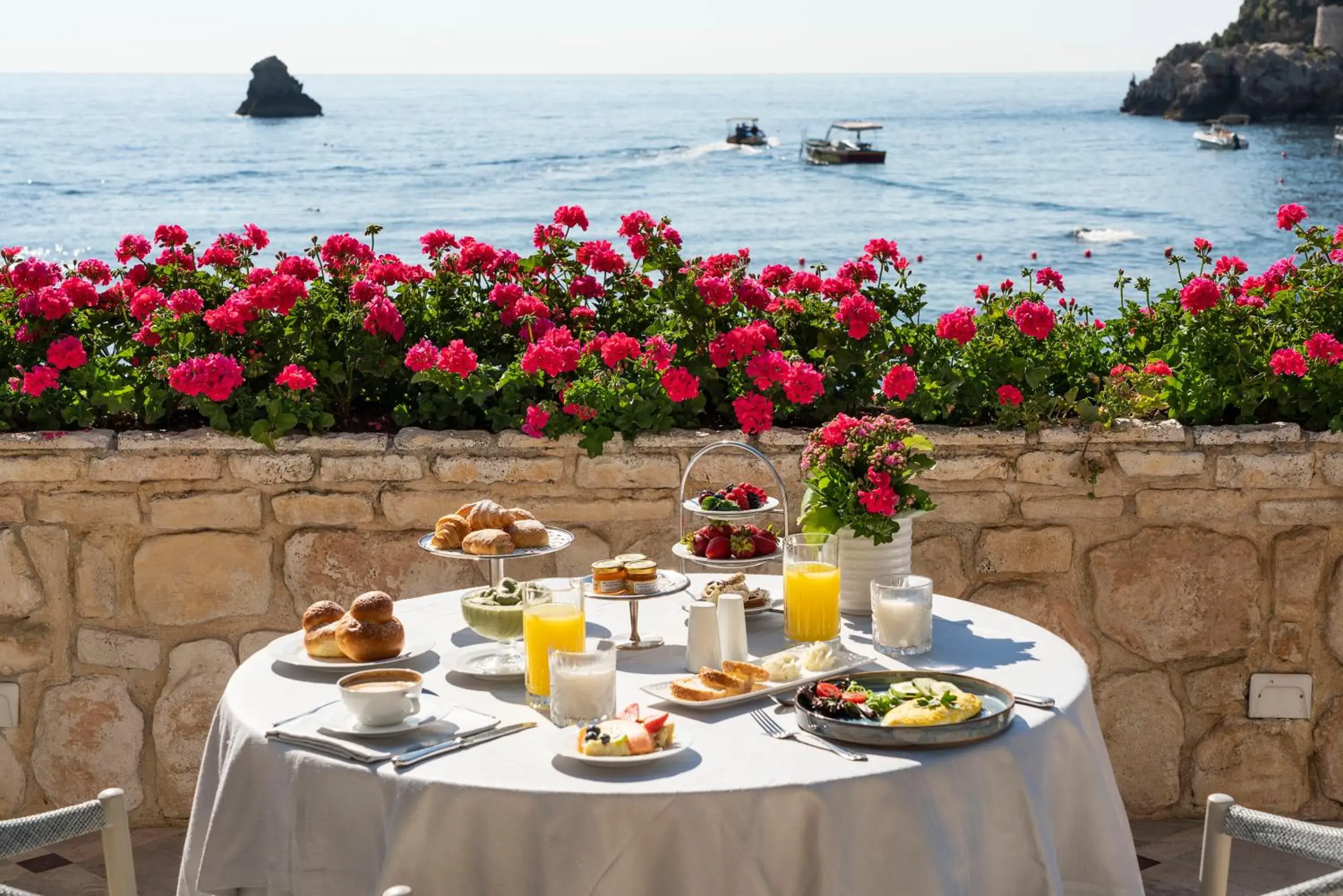 Breakfast in Grand Hotel Mazzaro Sea Palace