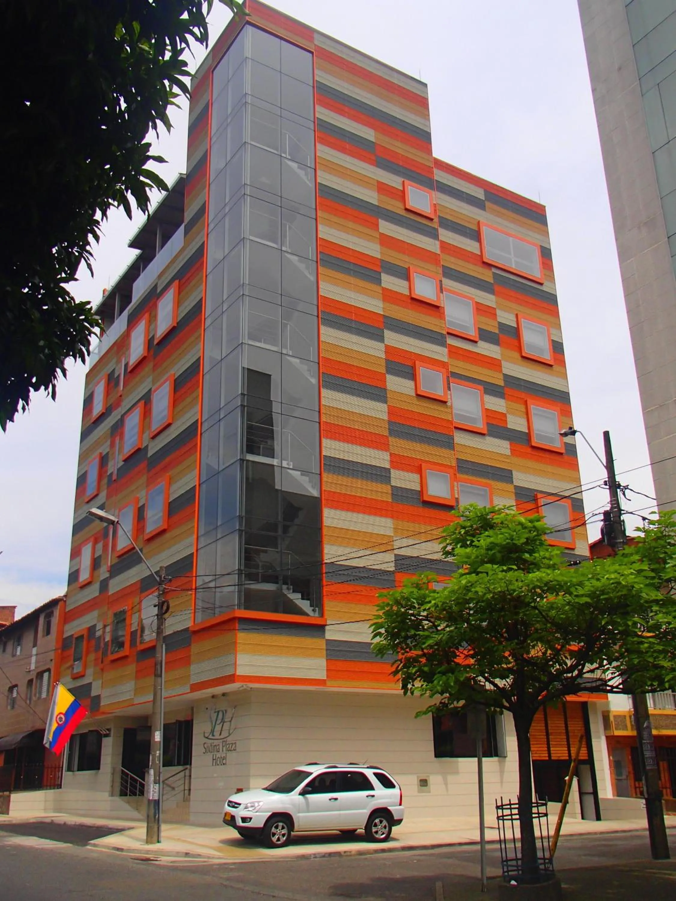 Property building in Hotel Sixtina Plaza Medellin