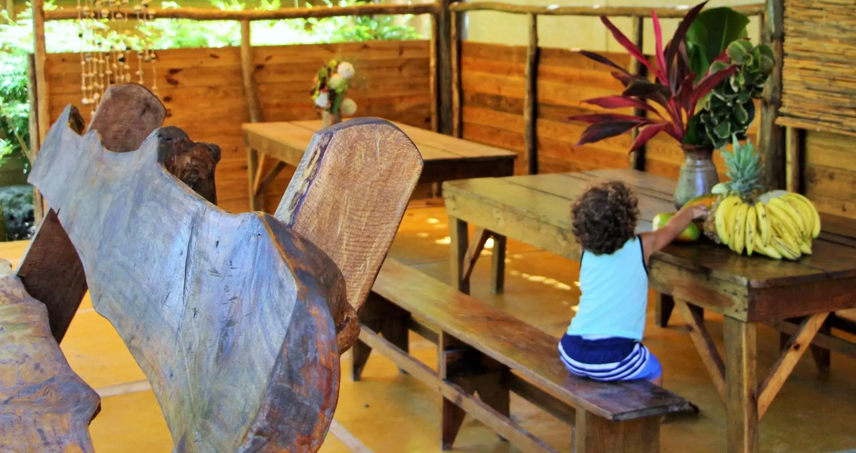 young children in Cabarete Maravilla Eco Lodge Boutique Beach Surf & Kite