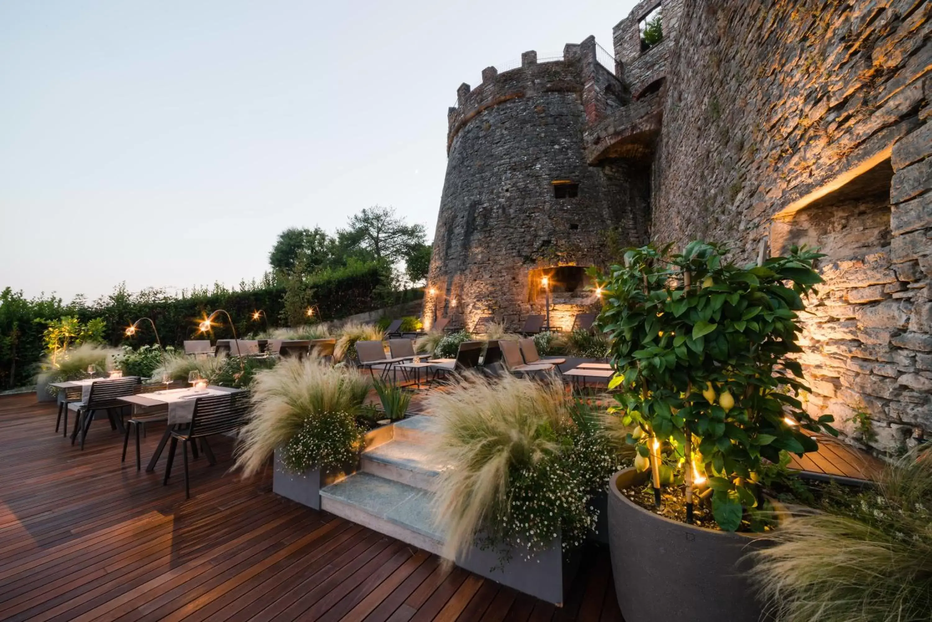 Restaurant/places to eat in Relais San Vigilio al Castello