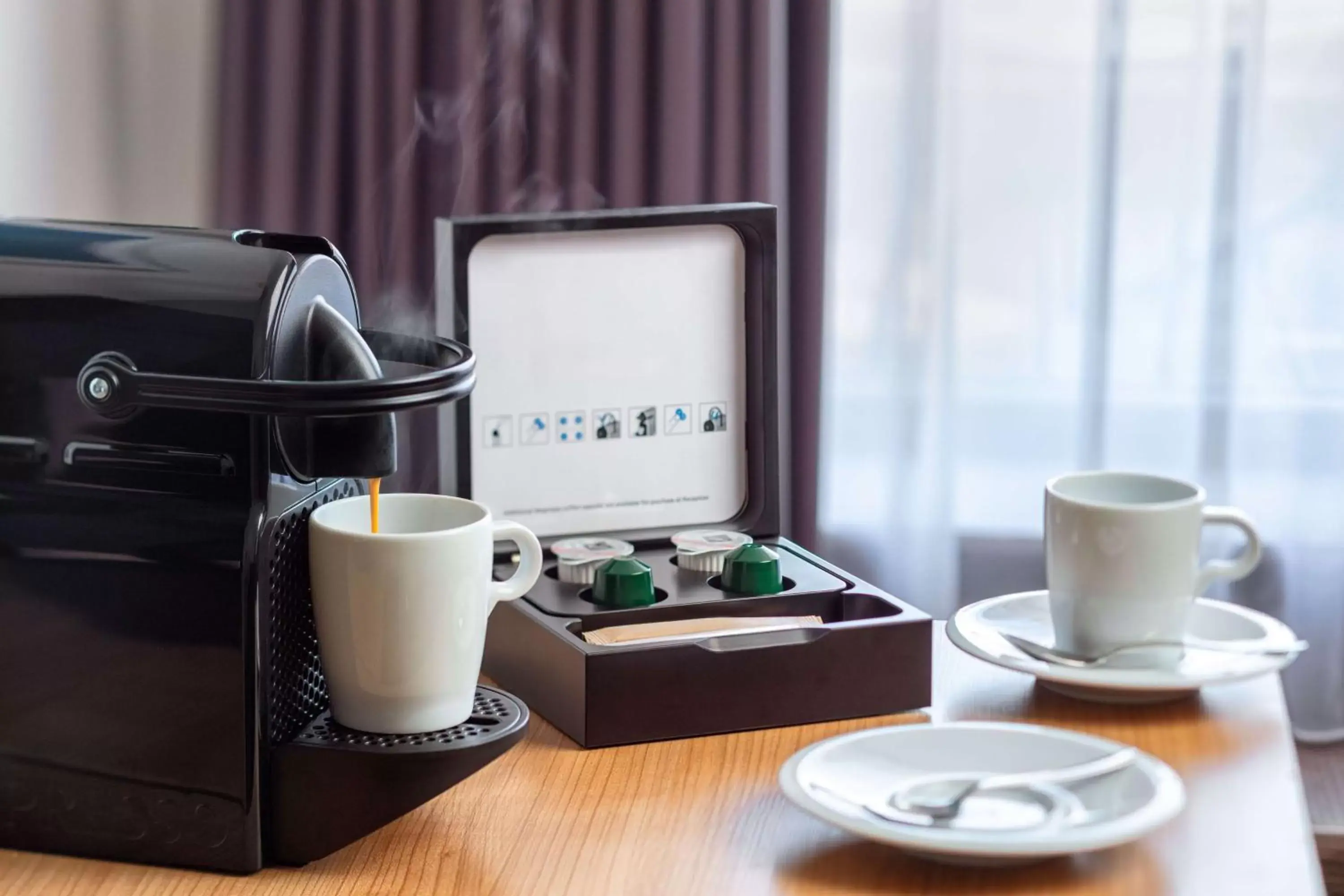 Coffee/tea facilities in Hermitage Hotel Prague