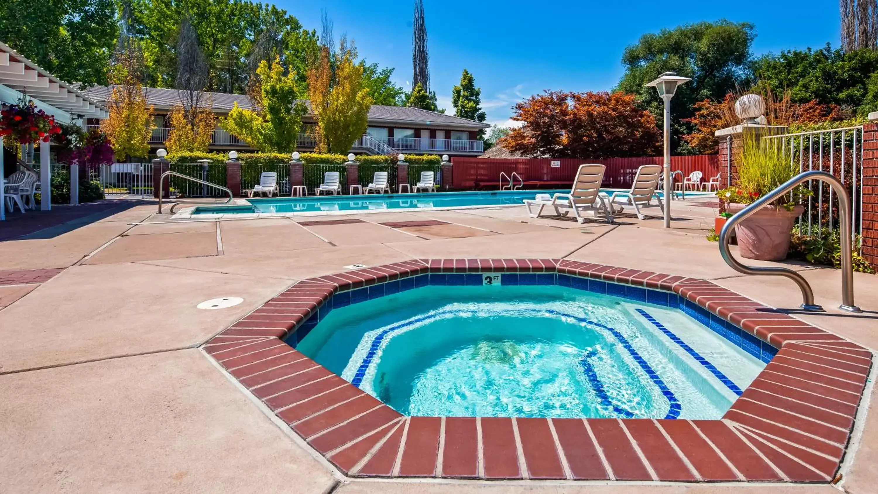 Swimming Pool in Baugh Motel, SureStay Collection by Best Western
