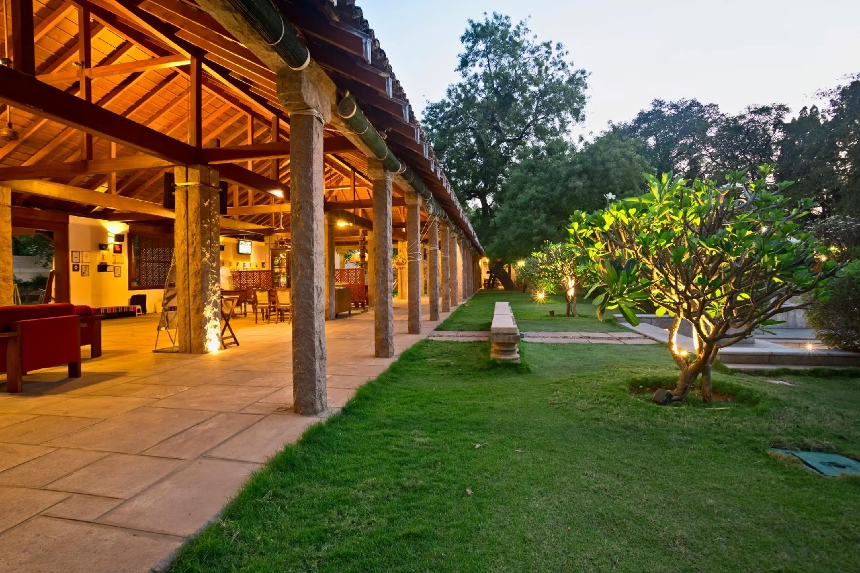 Lobby or reception in Heritage Madurai