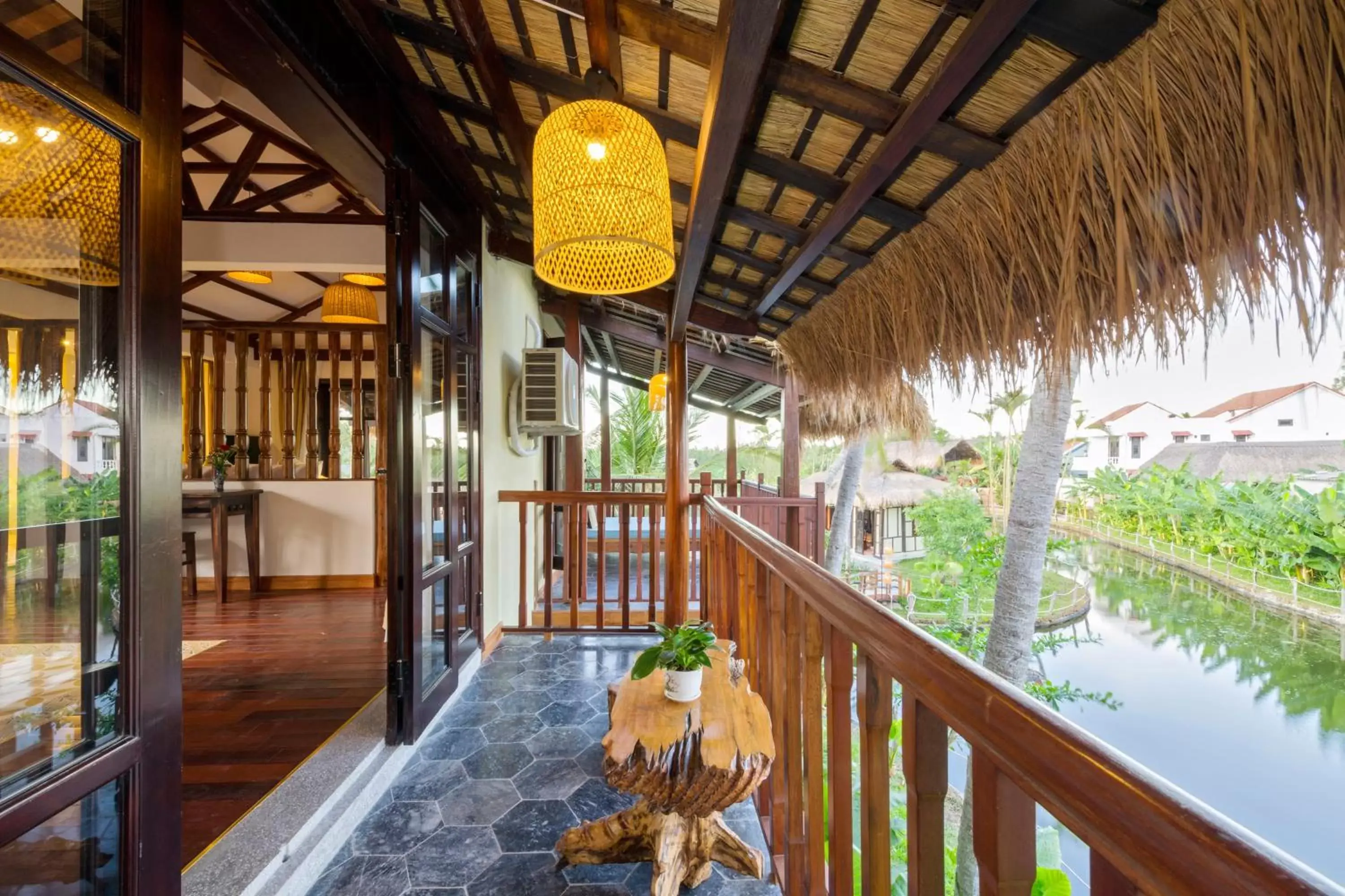 Balcony/Terrace in Zest Villas & Spa Hoi An