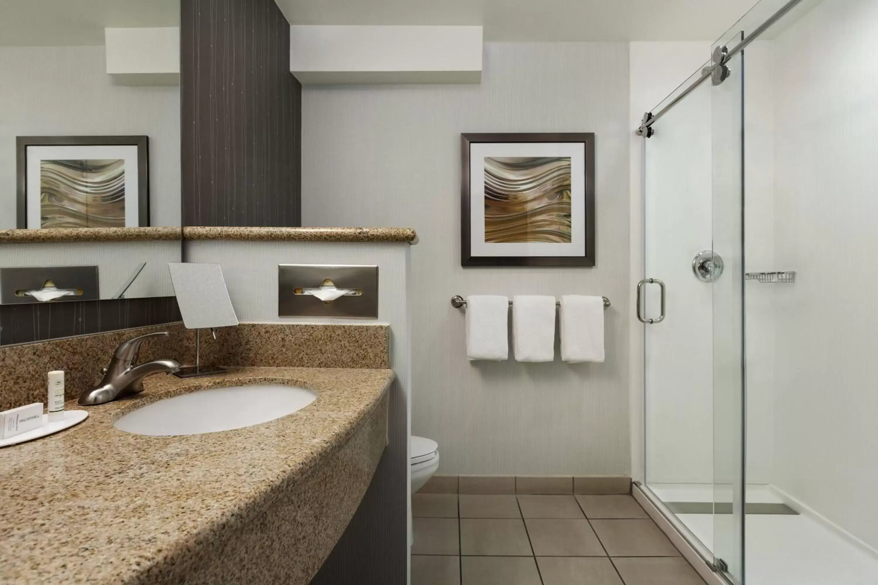 Bathroom in Courtyard By Marriott Las Vegas Stadium Area