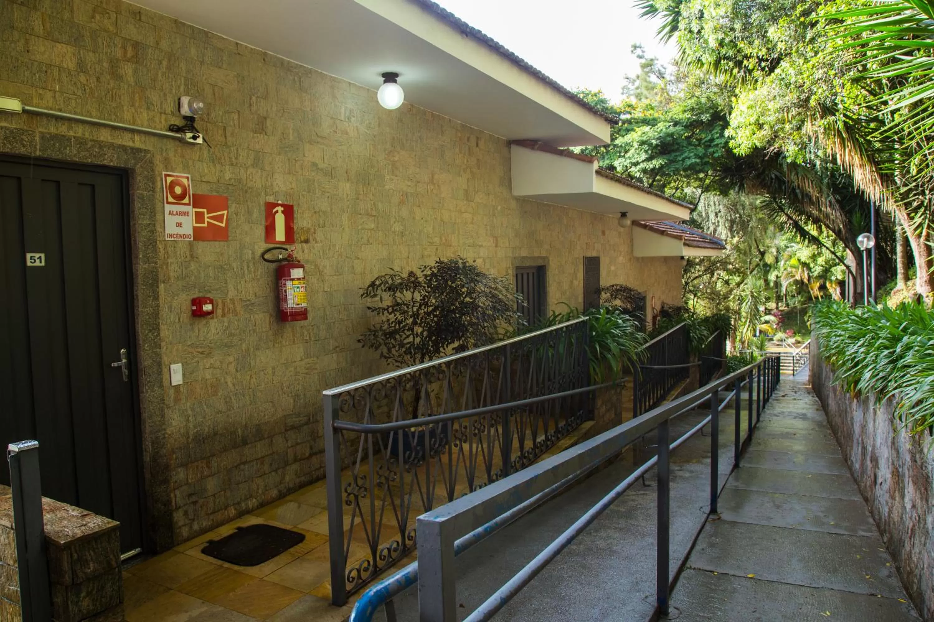 Facade/entrance in SESC POÇOS DE CALDAS