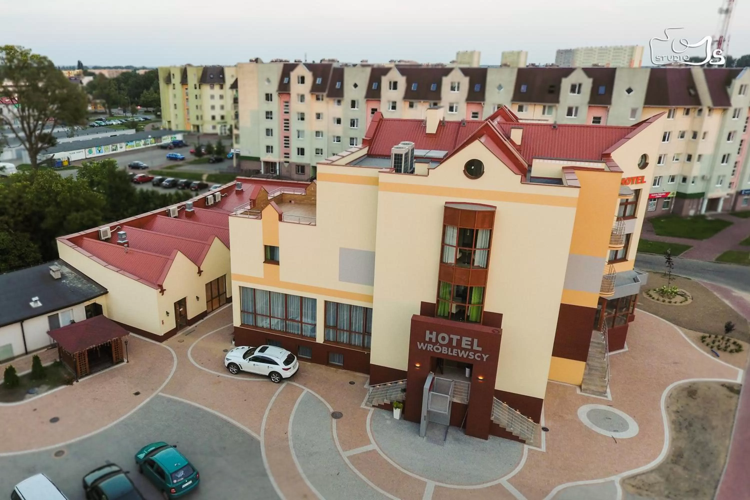 Bird's eye view in Hotel Wróblewscy
