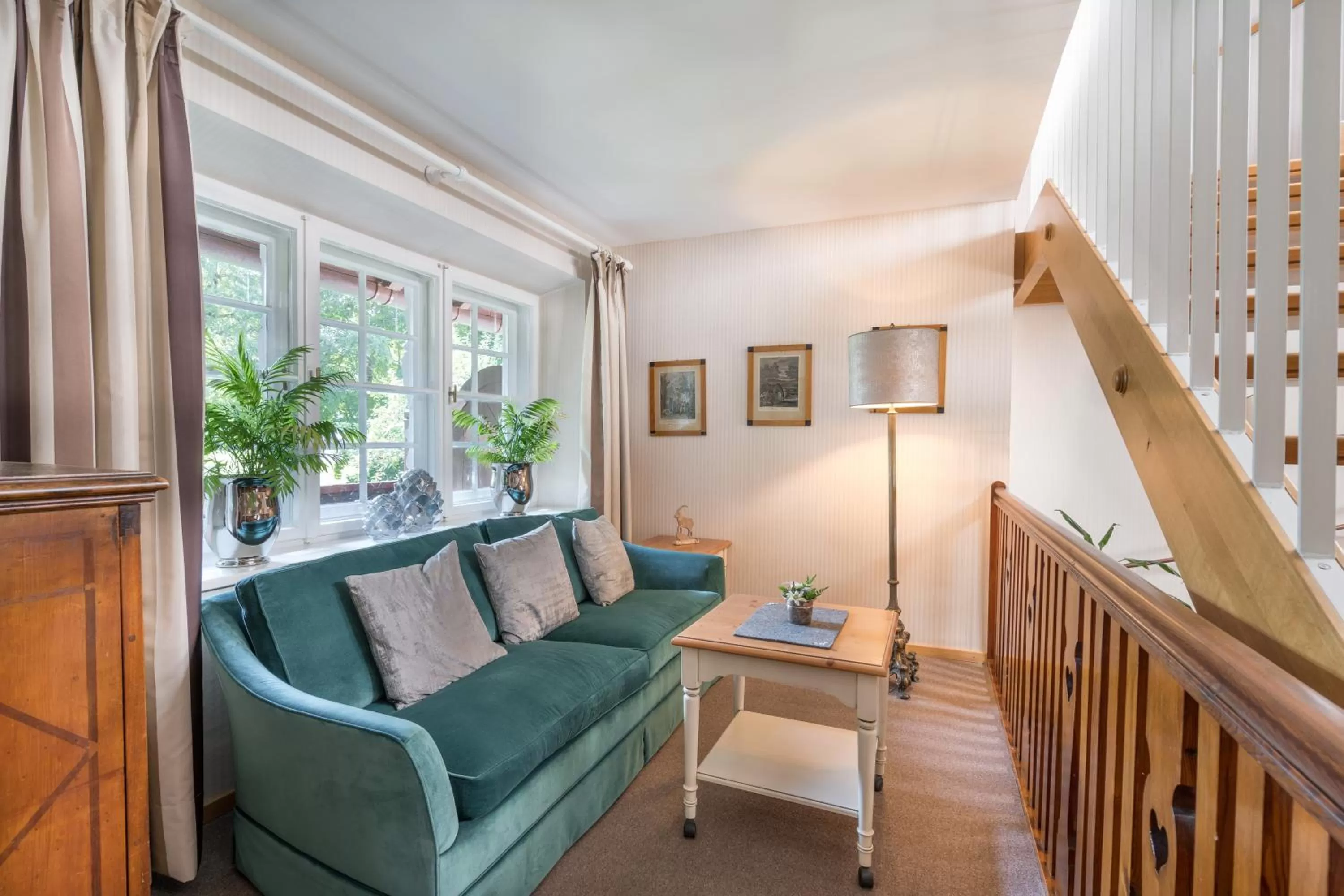 Seating area in Geldernhaus Hotel garni