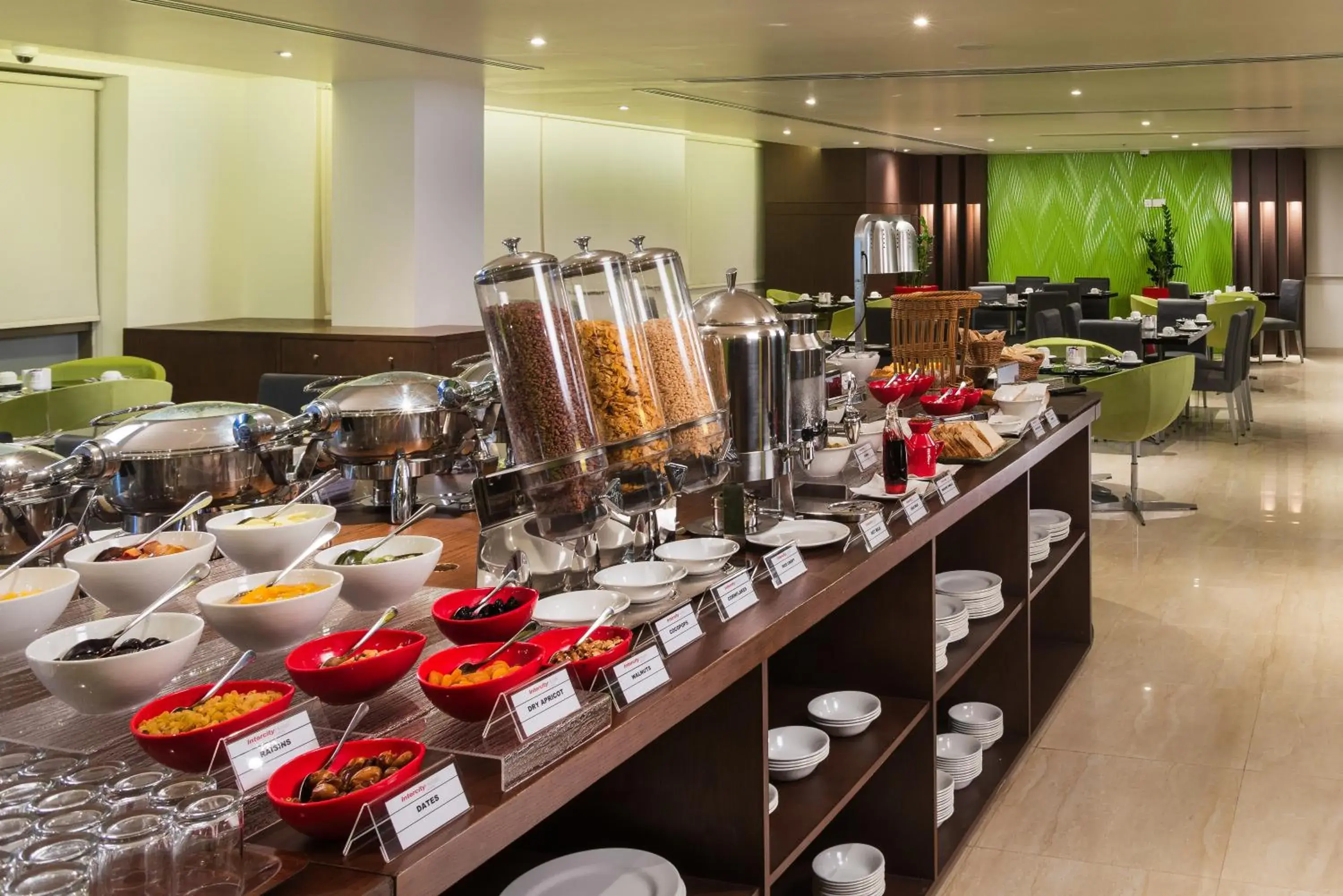 Buffet breakfast, Food in IntercityHotel Salalah by Deutsche Hospitality