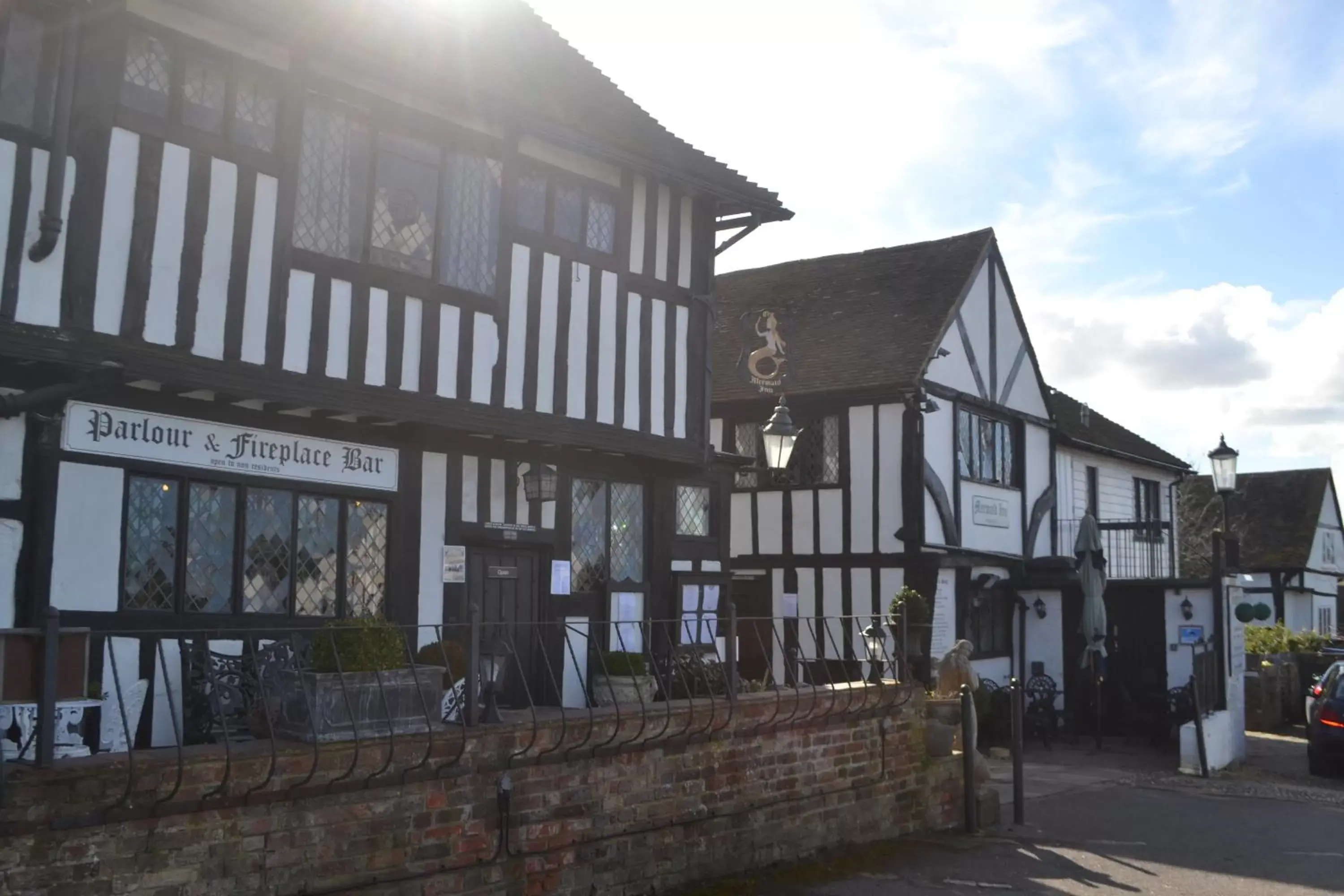 Balcony/Terrace, Property Building in Mermaid Inn