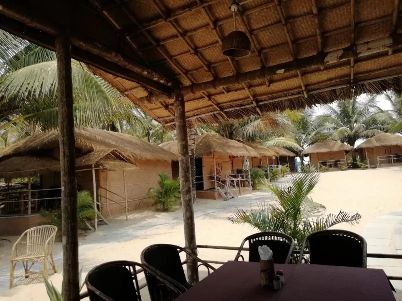 Blue Corner Beach Huts & Restaurant