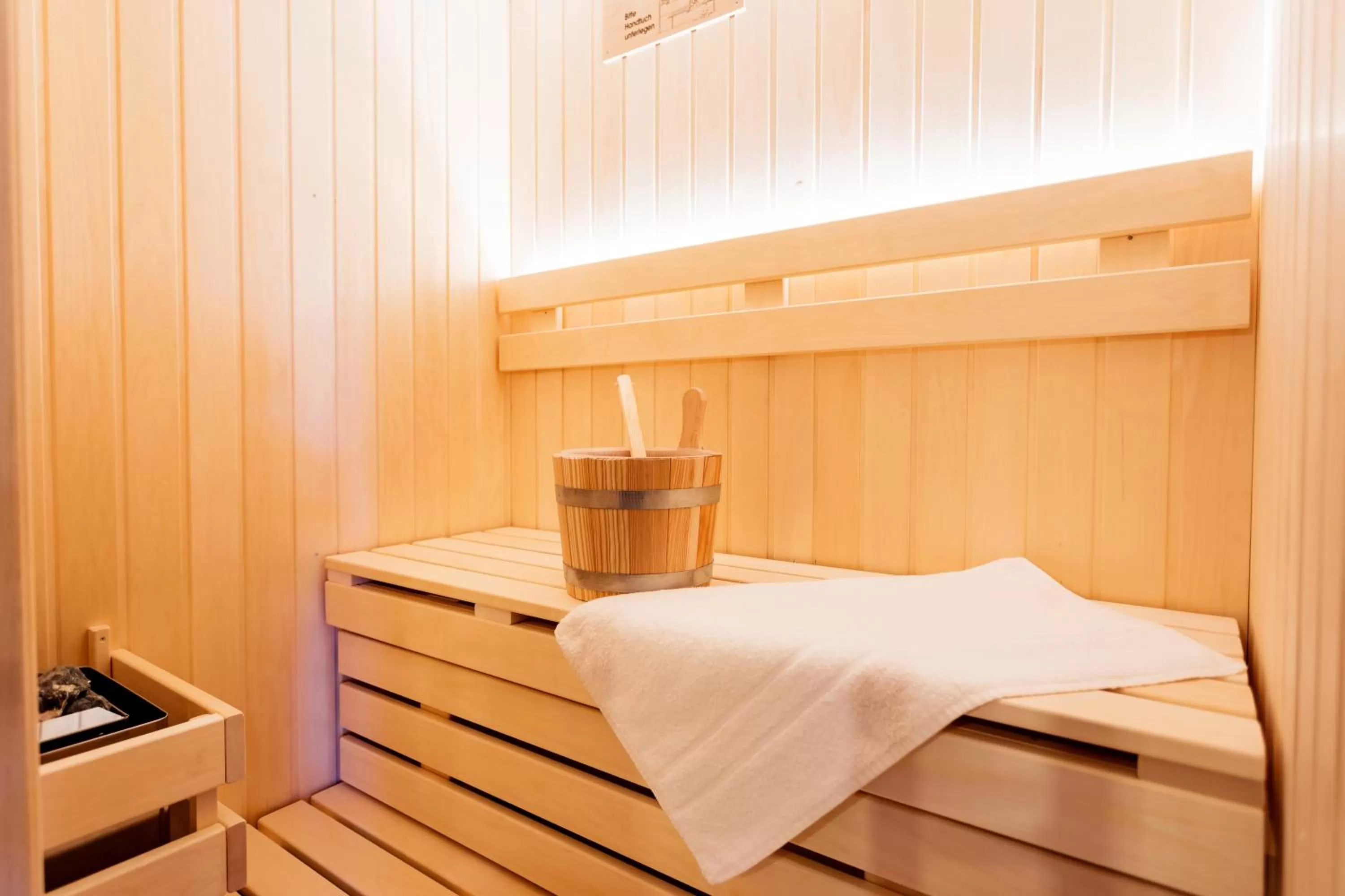 Sauna, Bed in EchtZeit - Dein Hotelquartier