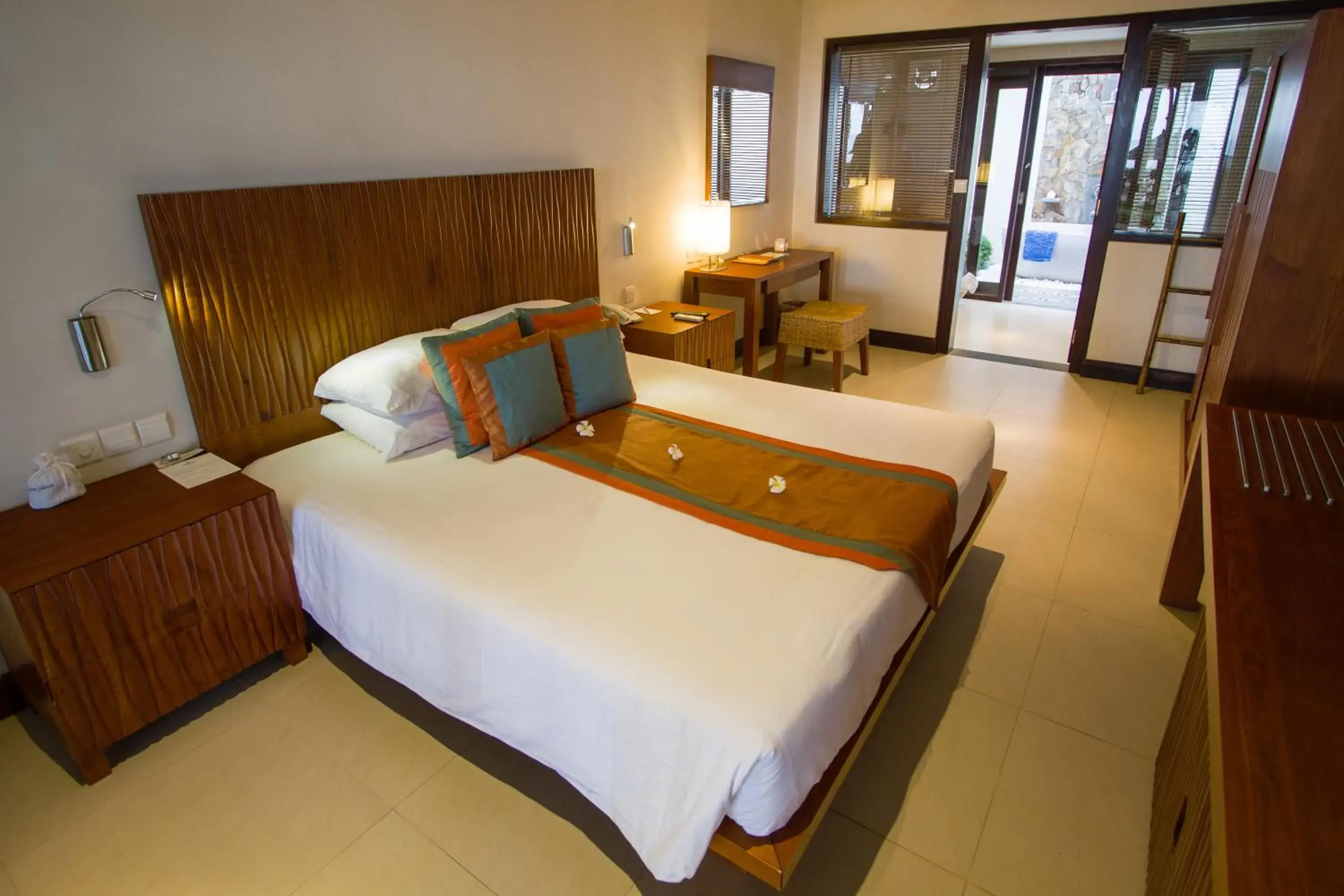 Photo of the whole room, Bed in Blue Ocean Resort