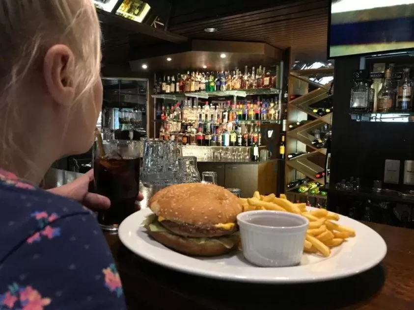 Food close-up in Hotel Carneval