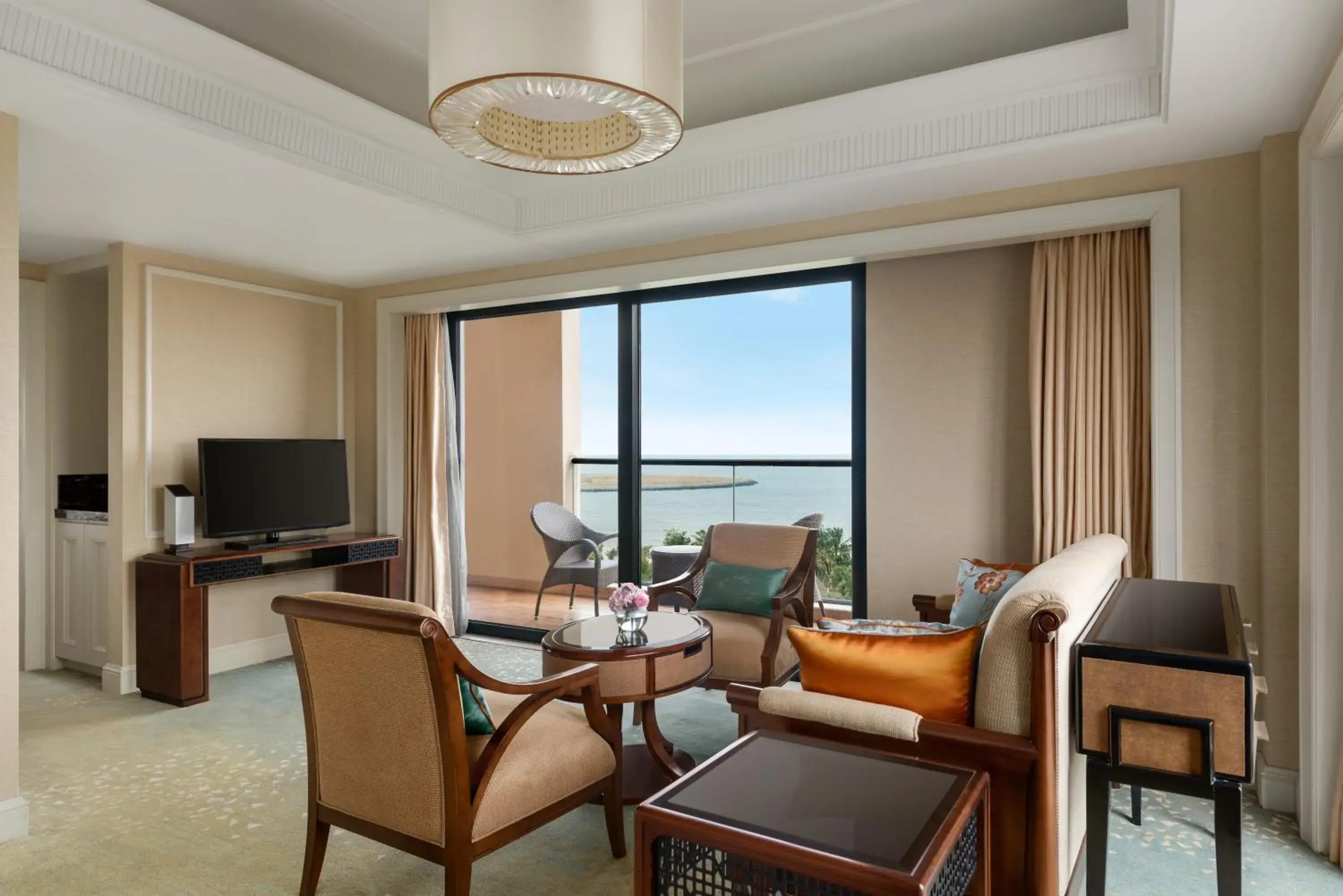 Living room, Seating Area in Grand Hotel Haikou (soon to be Fairmont Haikou)