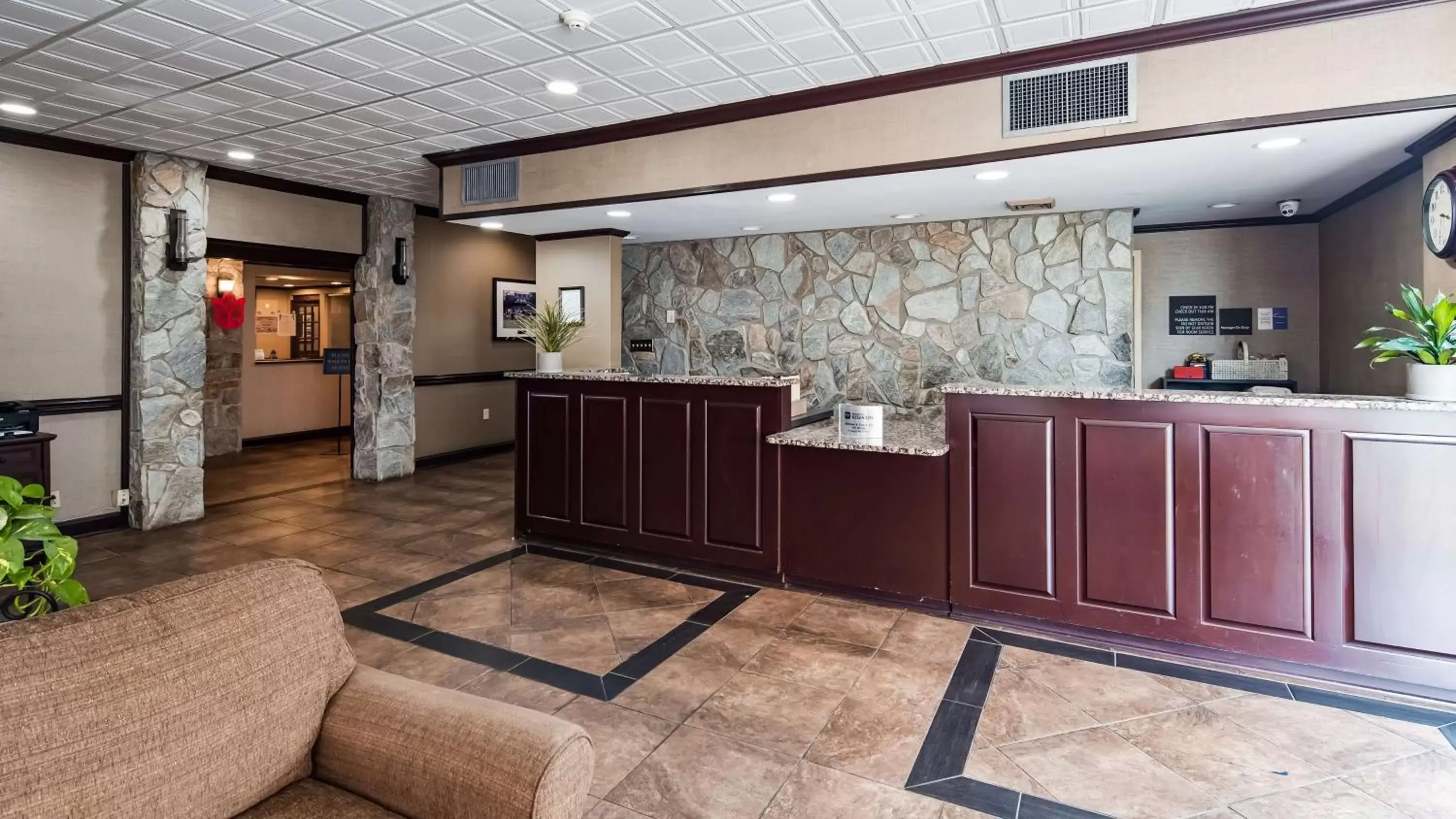 Lobby or reception, Lobby/Reception in Best Western Culpeper Inn