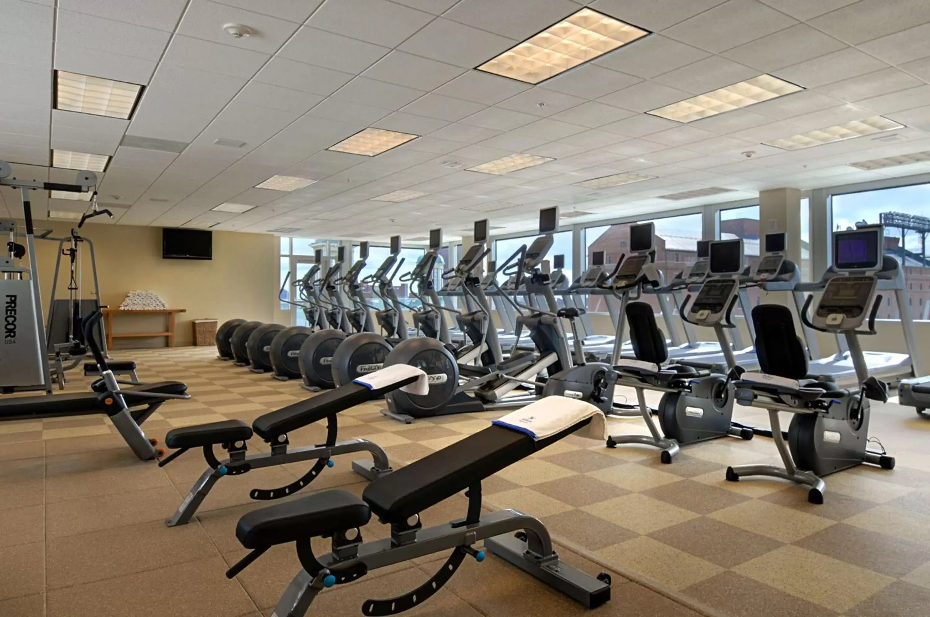 Fitness centre/facilities in Hilton Baltimore Inner Harbor Fitness centre/facilities in Hilton Baltimore Inner Harbor