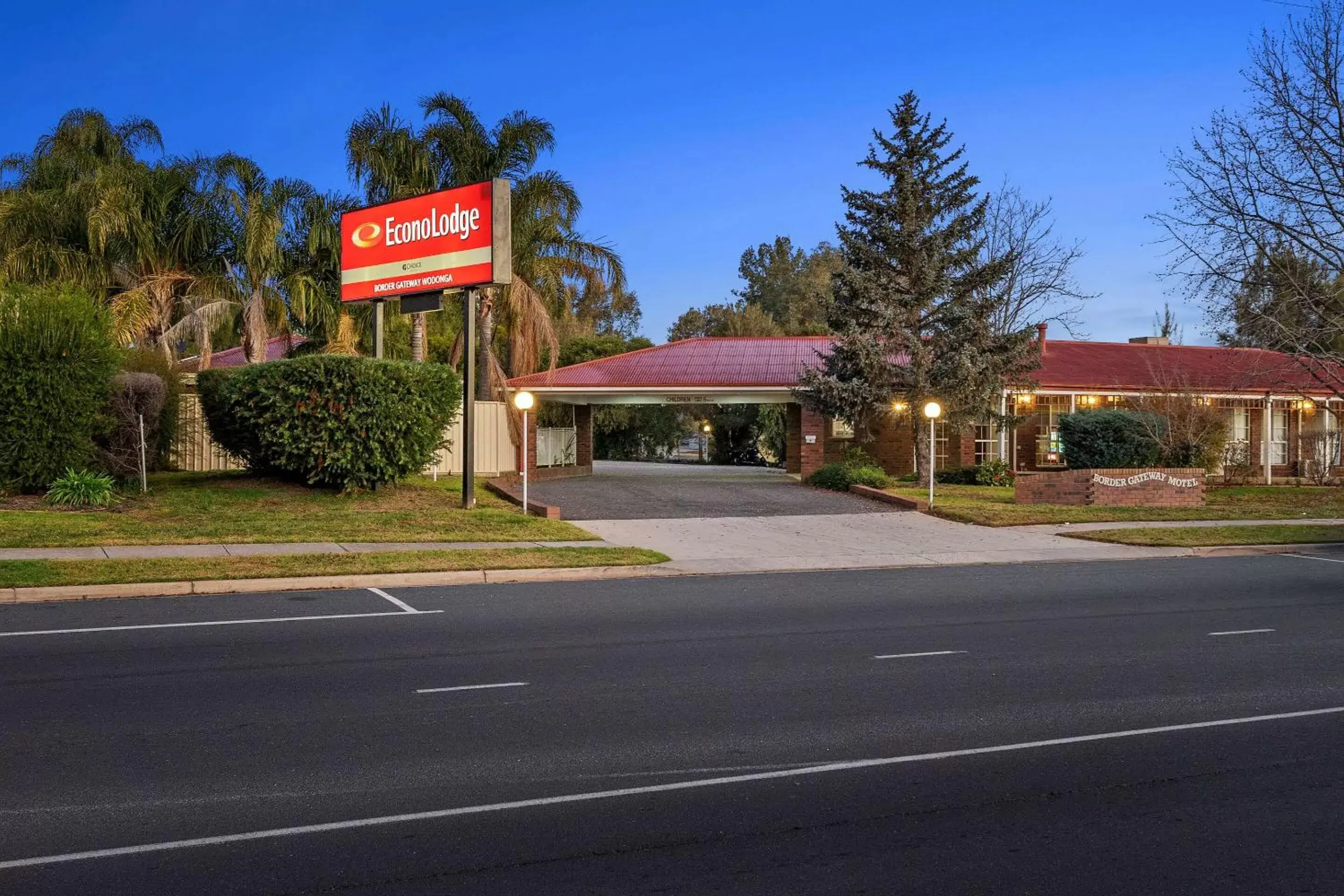 Property Building in Econo Lodge Border Gateway Wodonga