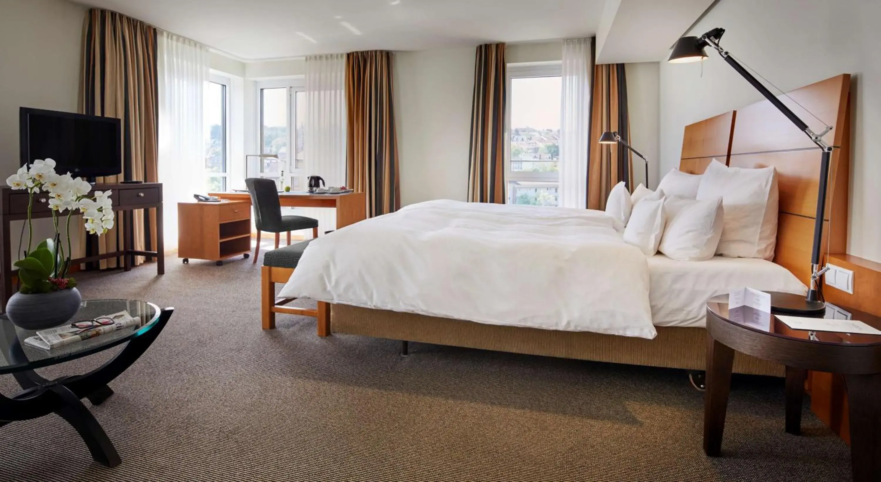 Photo of the whole room, Bed in Parkhotel Pforzheim Photo of the whole room, Bed in Parkhotel Pforzheim