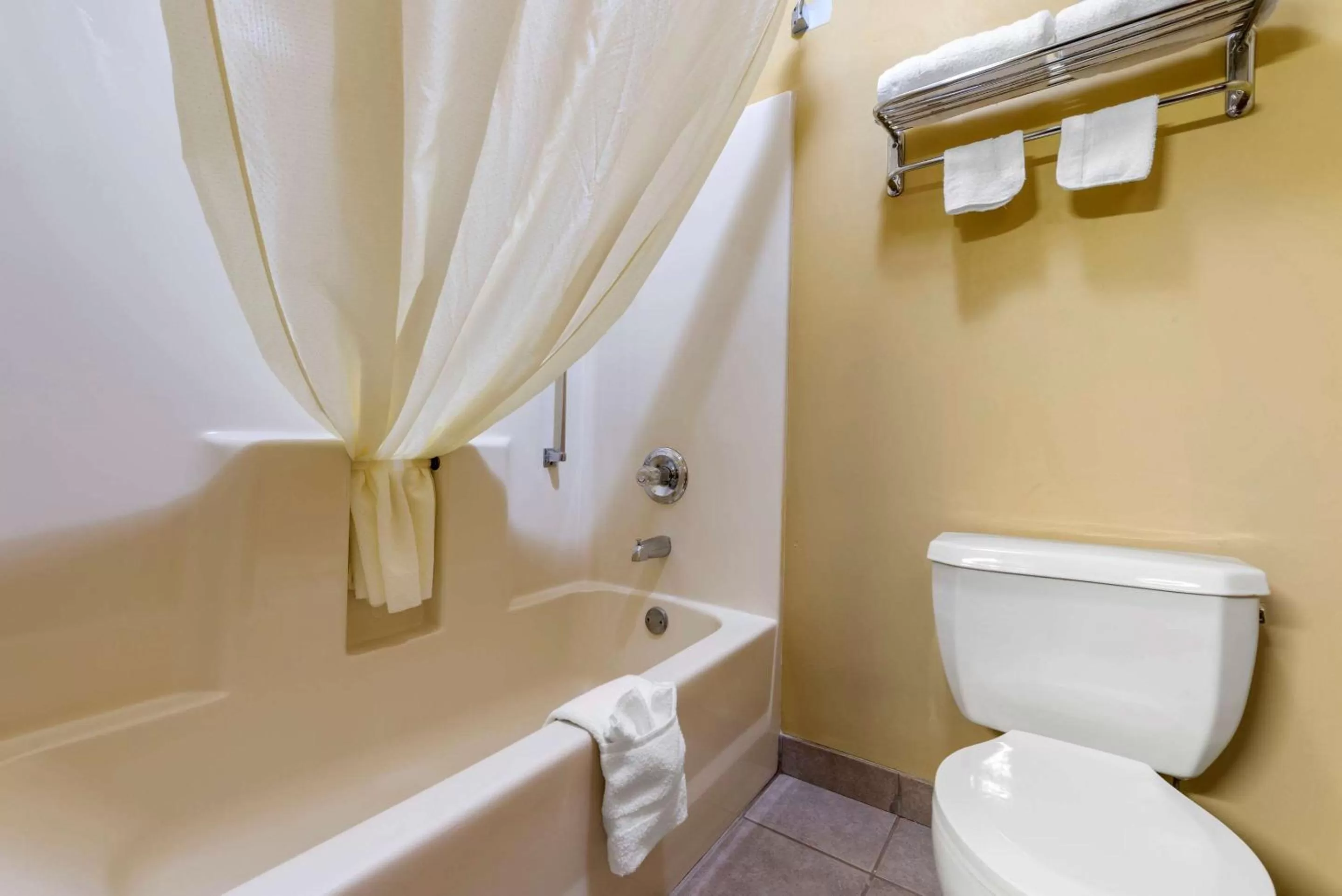 Toilet in Econo Lodge Louisville Airport