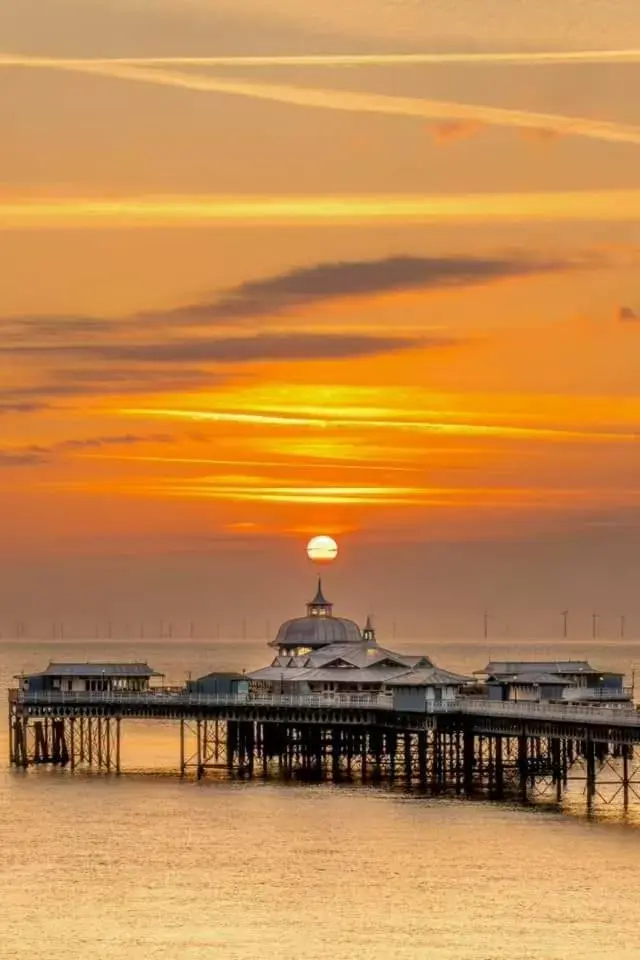 Sunrise/Sunset in Iris Hotel Llandudno