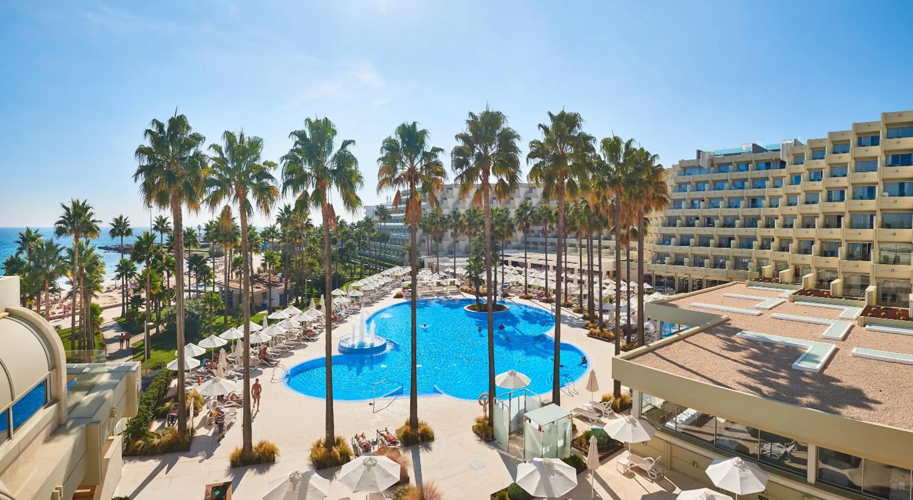 Swimming pool, Pool View in Hipotels Mediterraneo Hotel - Adults Only