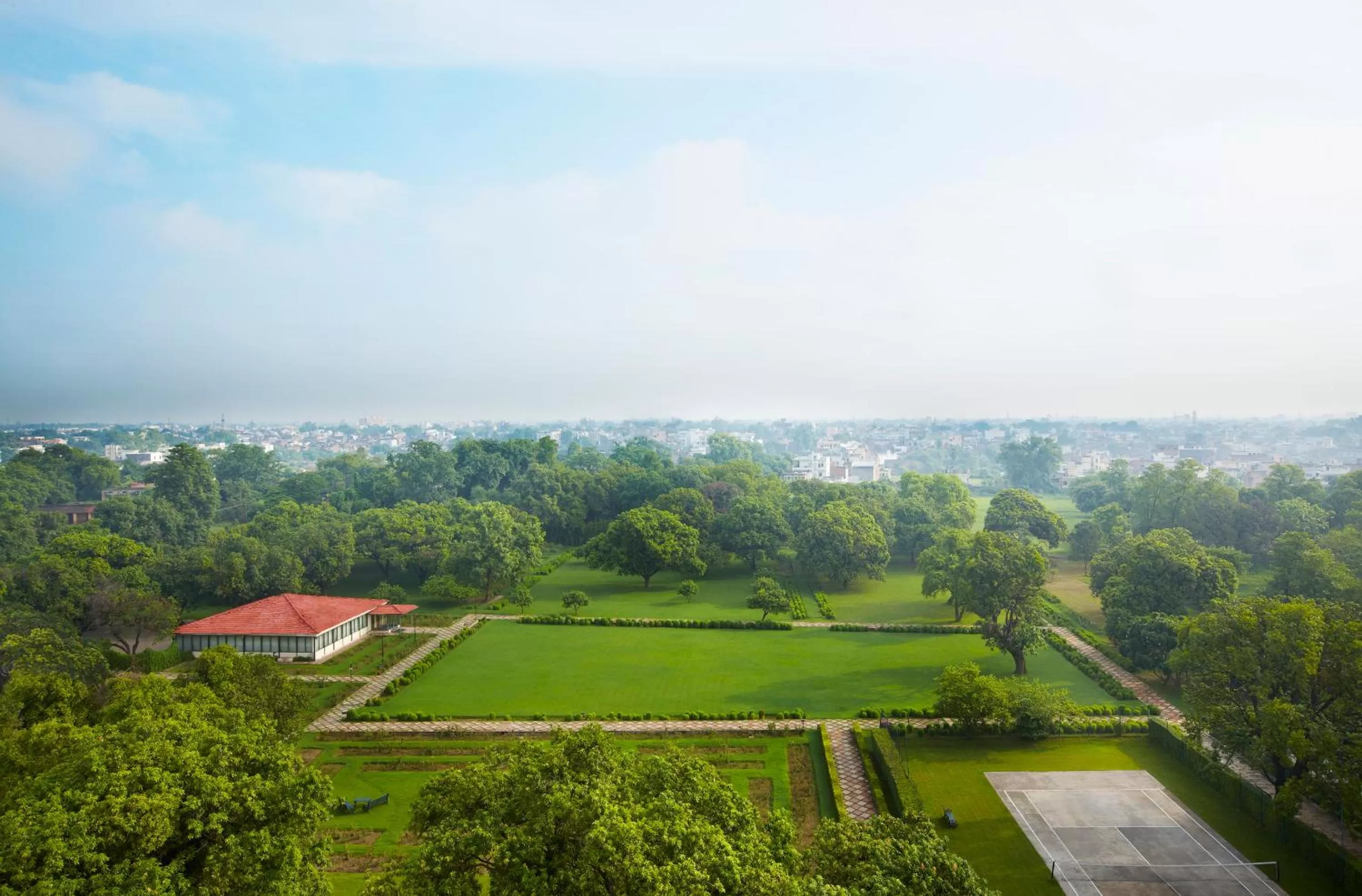 Garden in Taj Ganges Varanasi