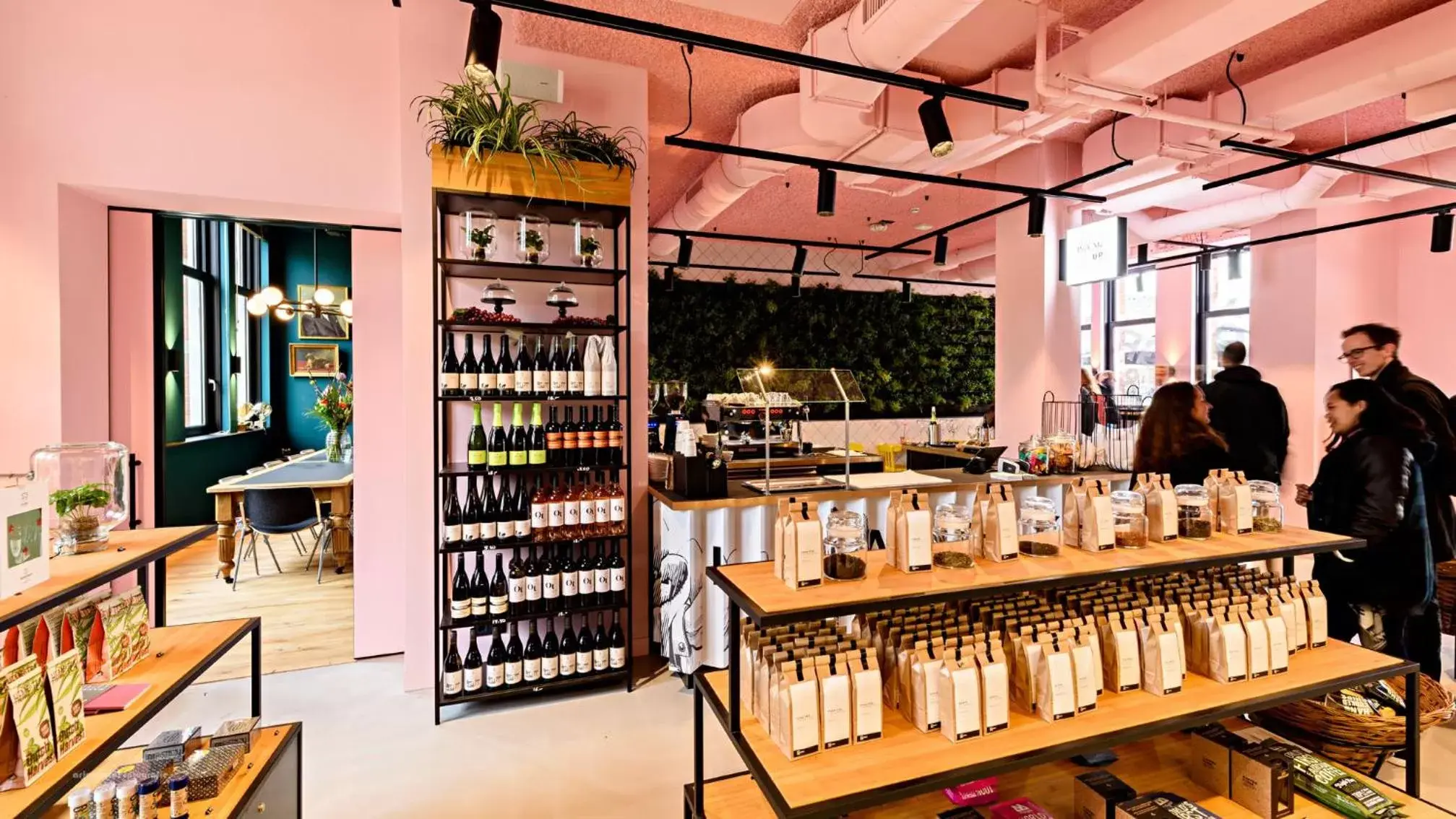 On-site shops in Conscious Hotel Westerpark