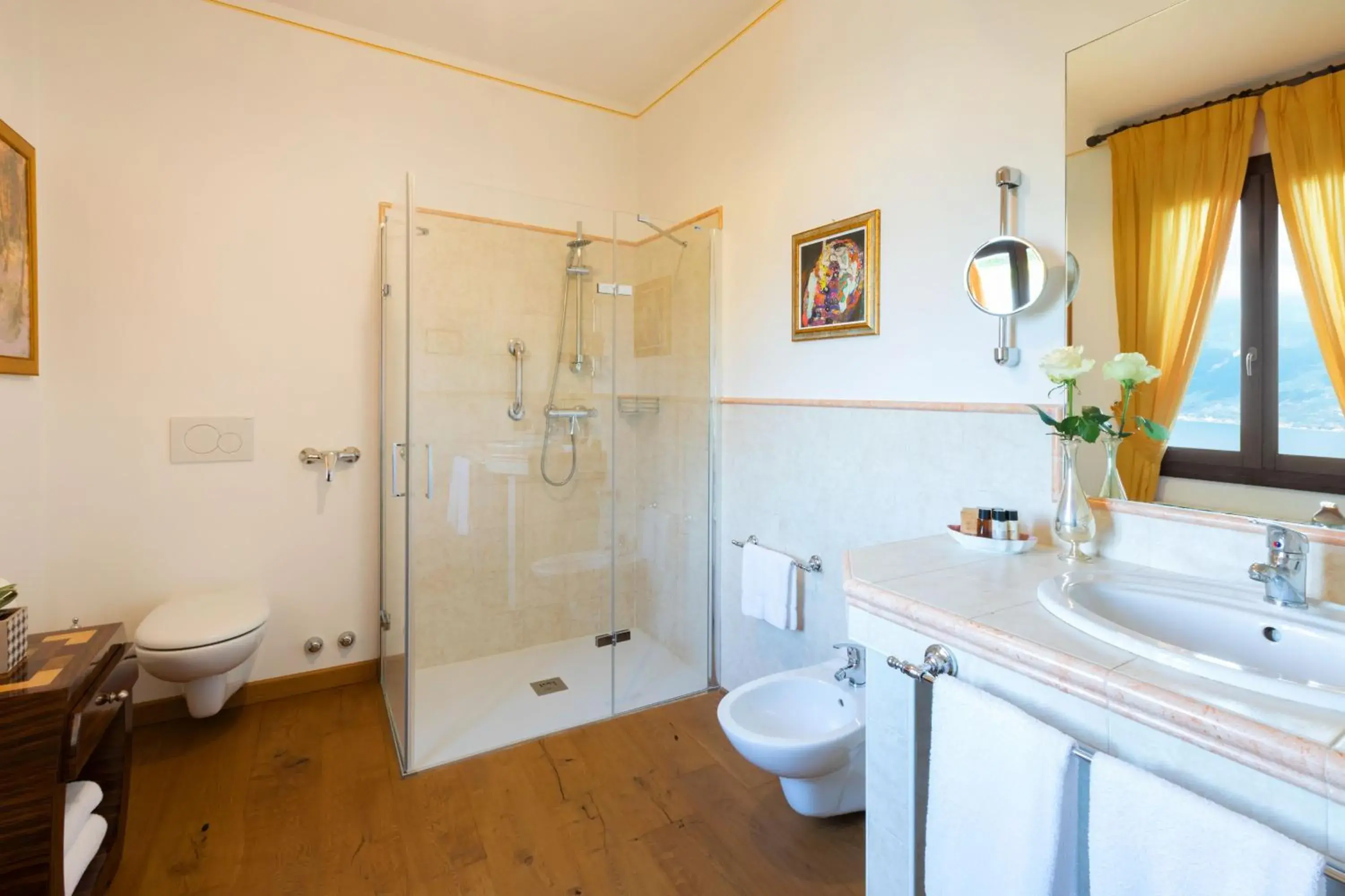 Shower, Bathroom in Boutique Hotel Villa Sostaga