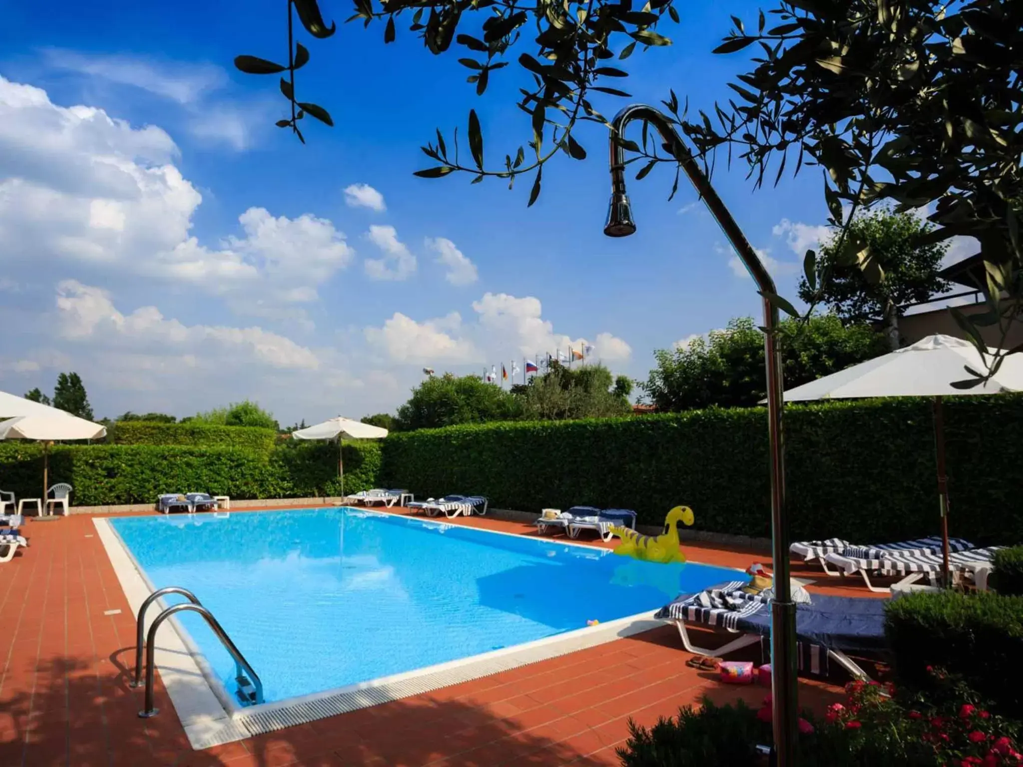 Day, Swimming Pool in BellaSirmione Holiday Apartments