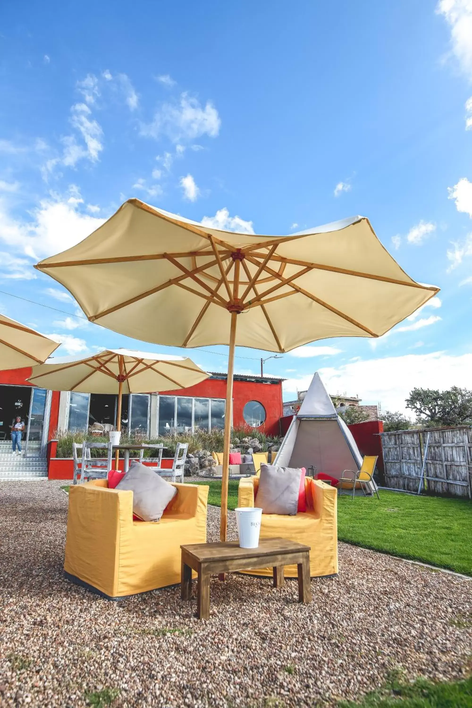 Seating area in View Hotel Boutique