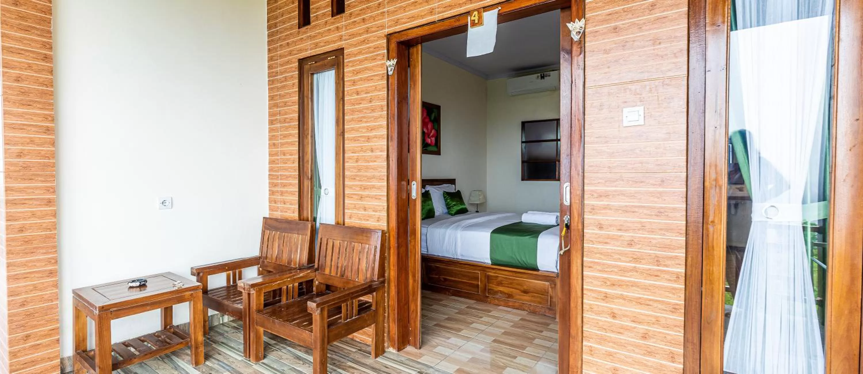 Property building, Bed in D' Artha Cottage