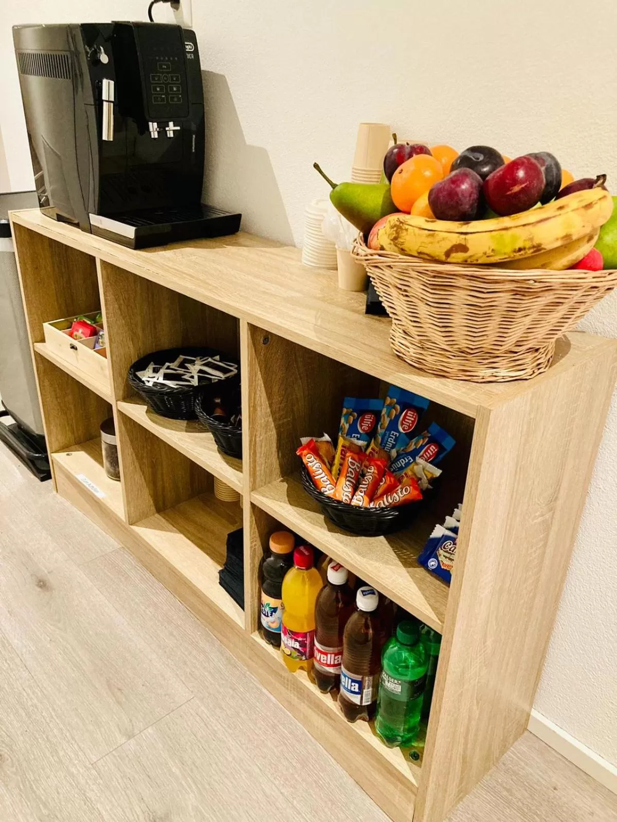 Coffee/tea facilities in Guesthouse Meitschi Thun - contactless self check-in