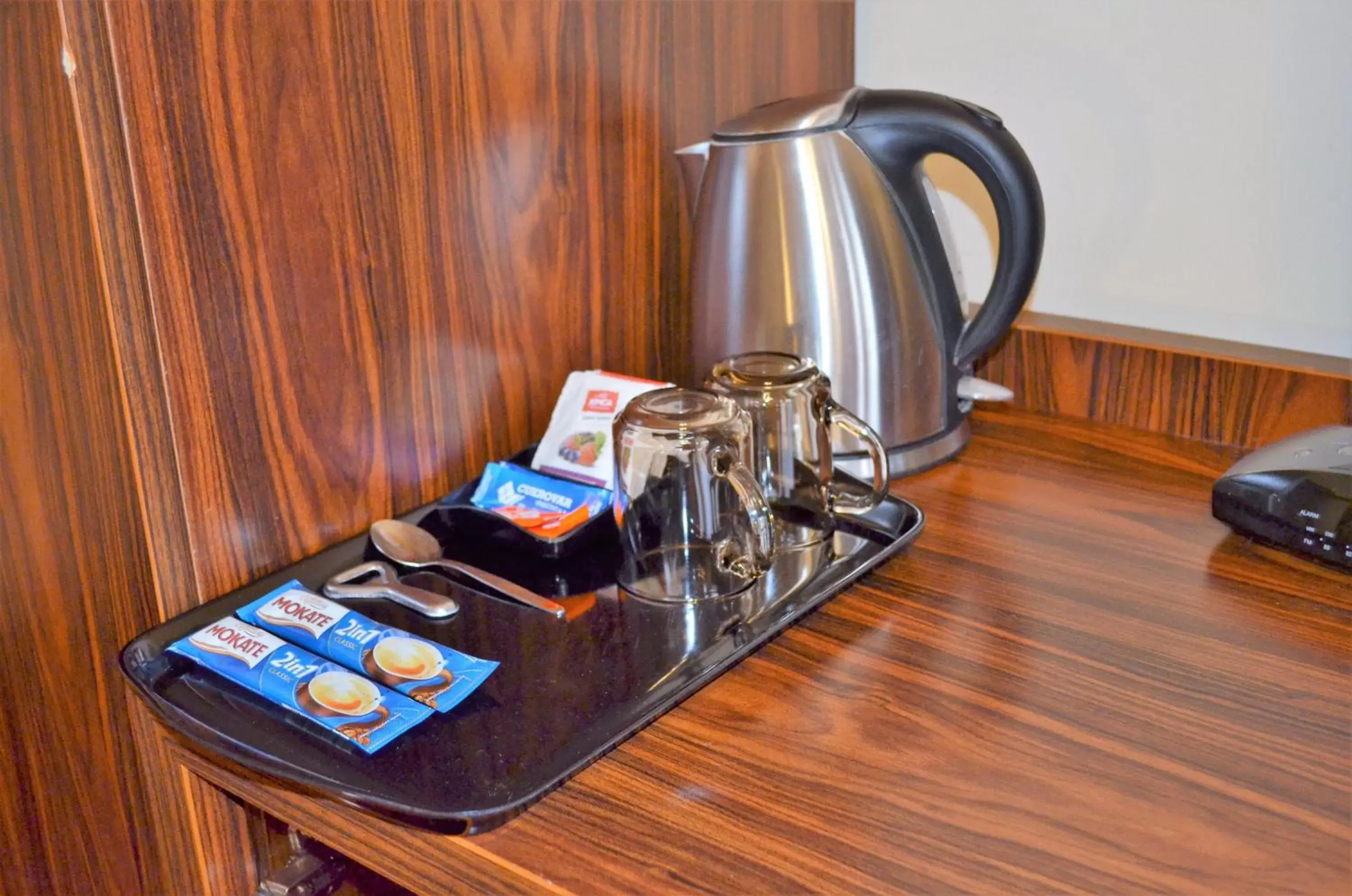 Coffee/tea facilities in Hotel Palacky