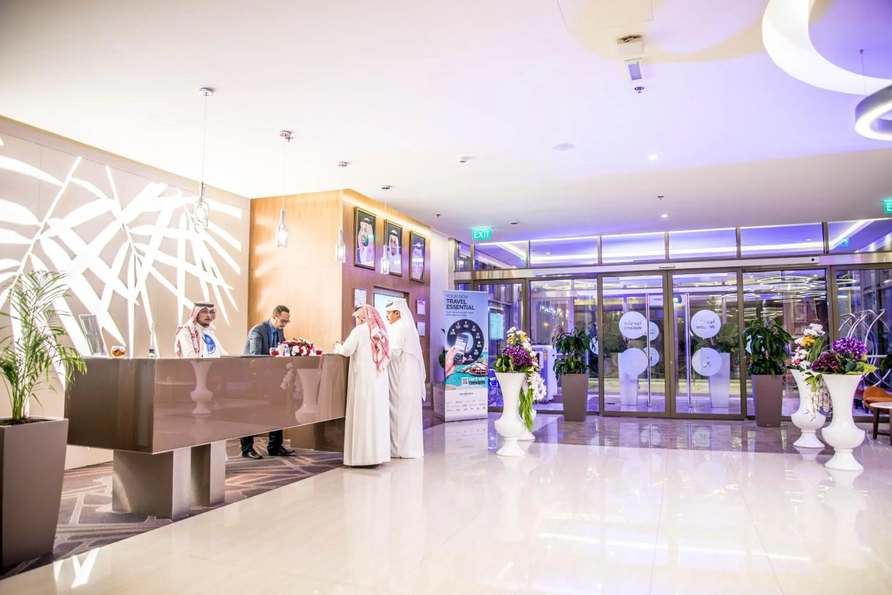 Lobby or reception in Novotel Yanbu Albahr