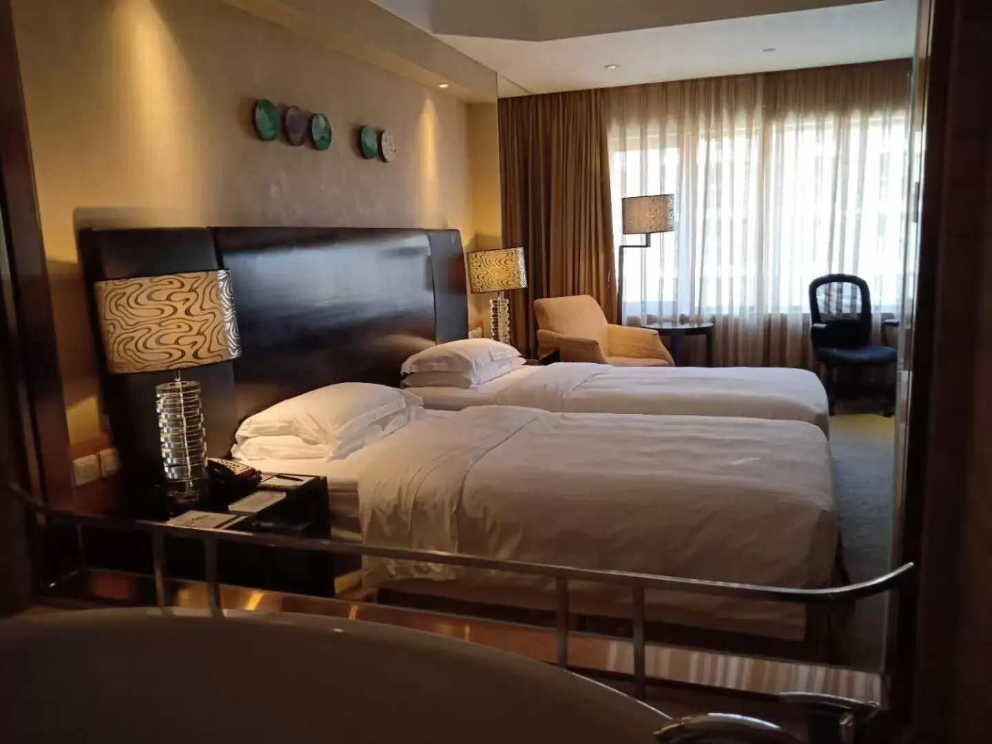 Photo of the whole room, Bed in Marco Polo Parkside, Beijing Photo of the whole room, Bed in Marco Polo Parkside, Beijing