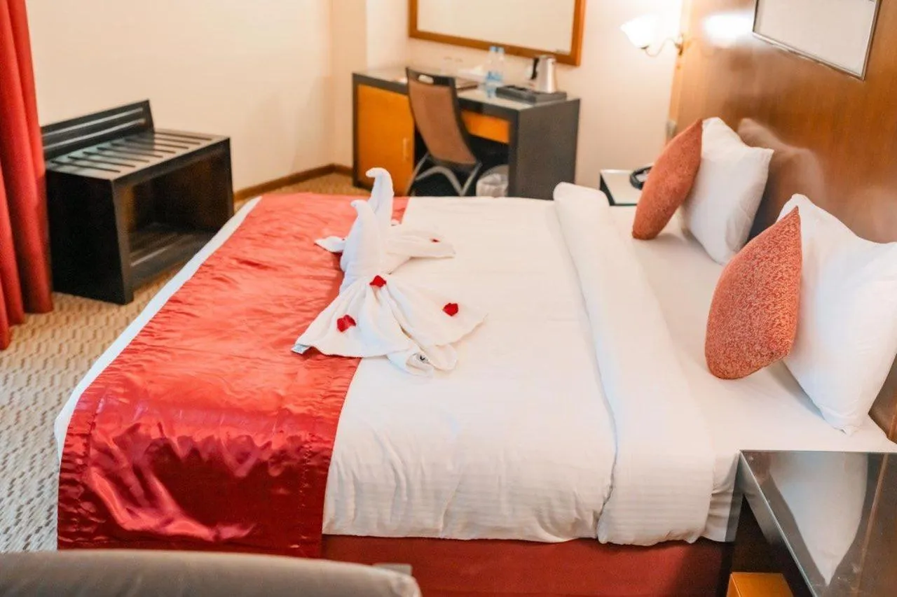 Bed in Sun And Sands Downtown